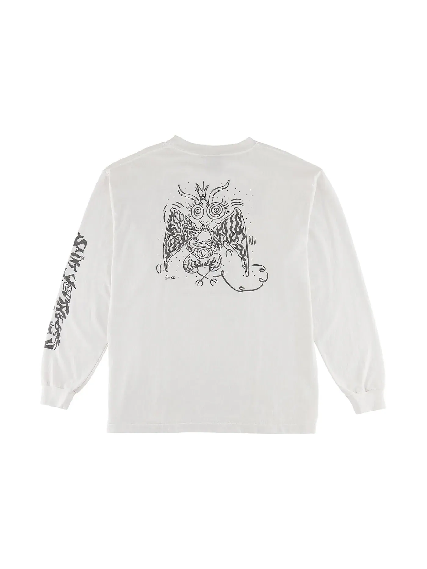 Мужская футболка с длинным рукавом Saint Mxxxxxx T-Shirt — изображение 2 из 2, винтажный белый