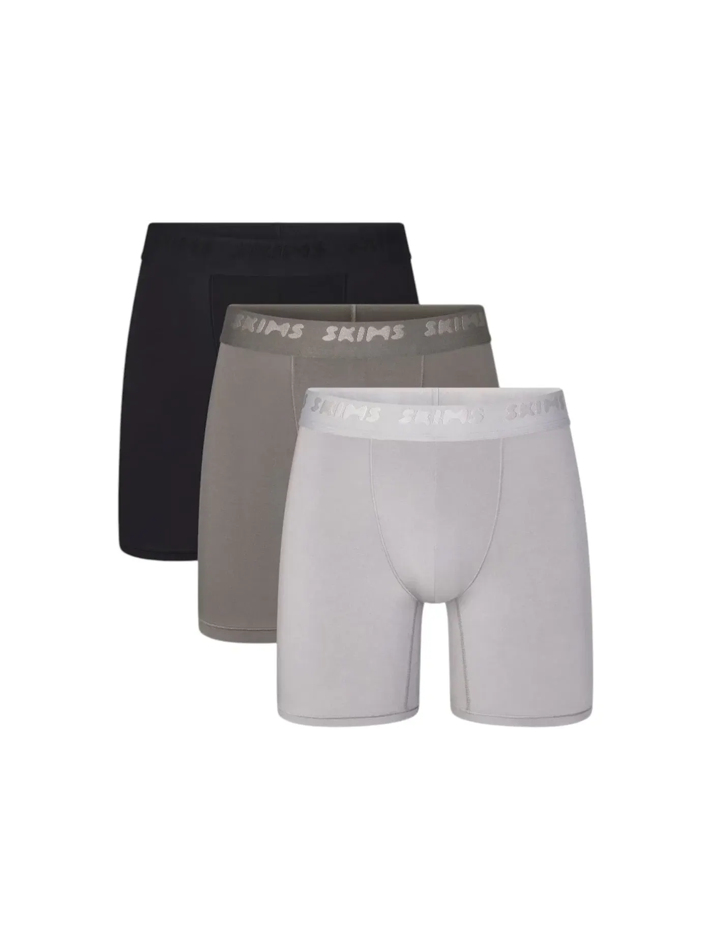 Мужской комплект боксеров 5" Stretch Boxer Brief 3 Pack SKIMS