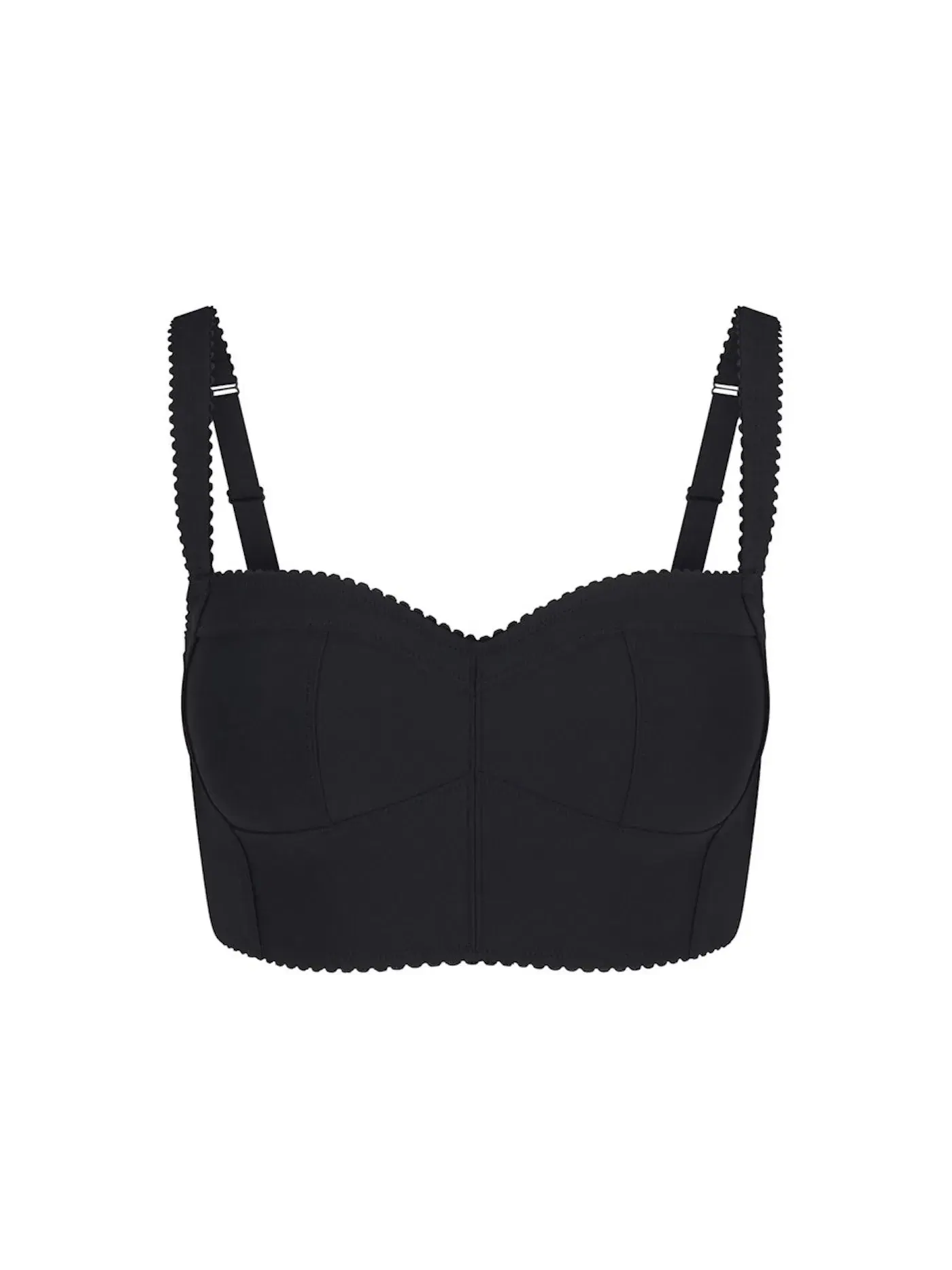 Женский топ-бюстье SKIMS x Dolce&Gabbana SKIMS Body Bustier — изображение 1 из 1, оникс