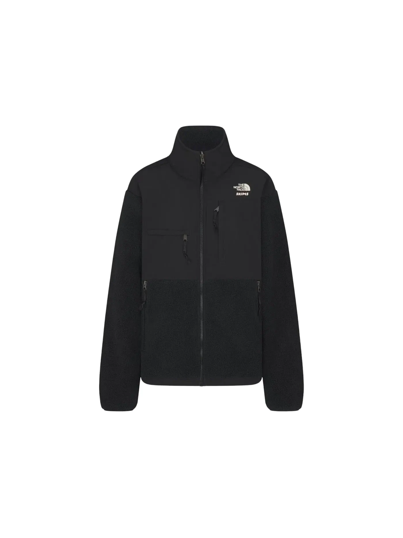 Женская флисовая куртка с принтом 1995 Denali The North Face SKIMS — изображение 1 из 1, оникс