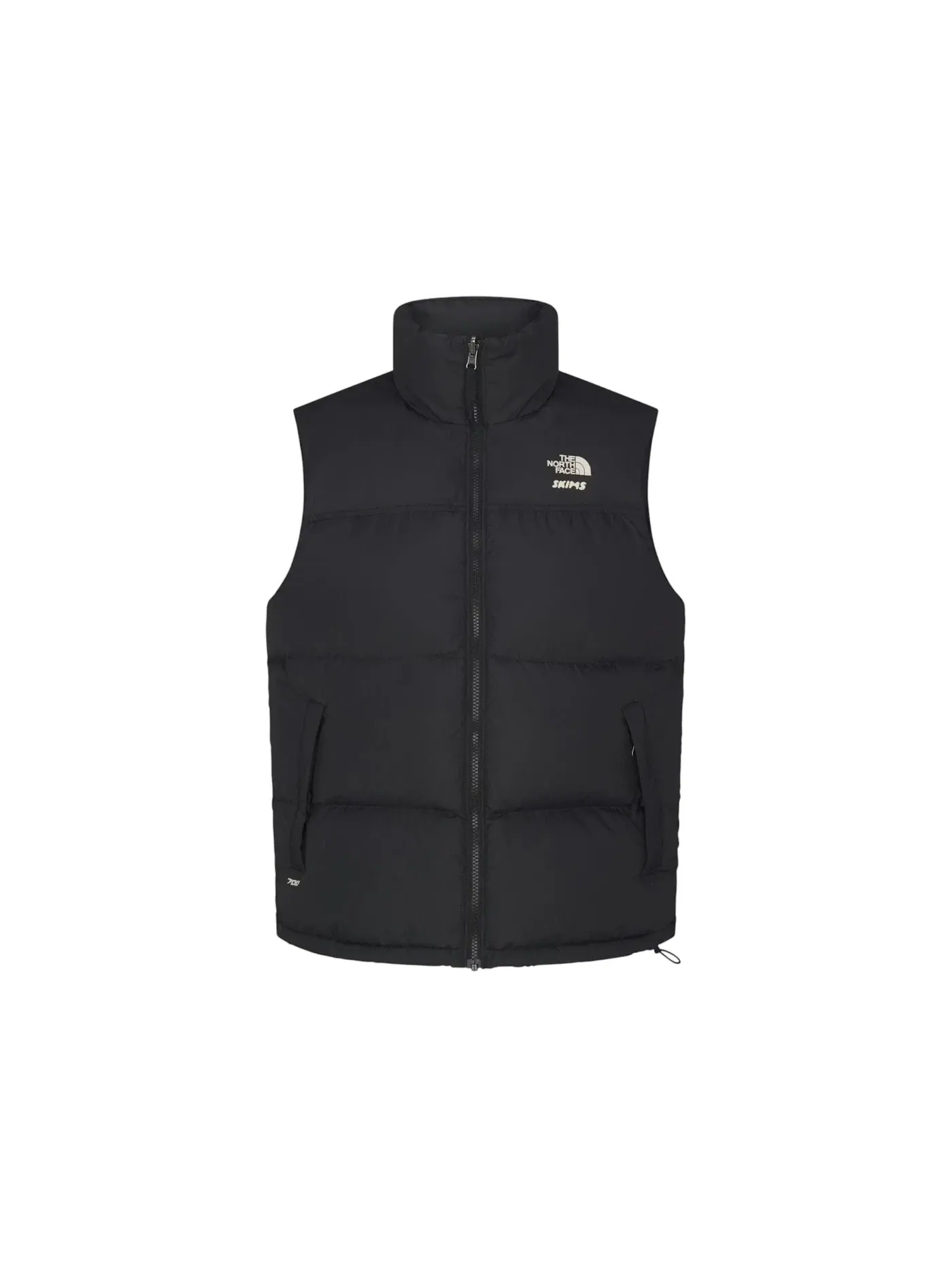 Унисекс жилет без рукавов SKIMS x The North Face 1996 Nuptse Vest — изображение 1 из 1, оникс