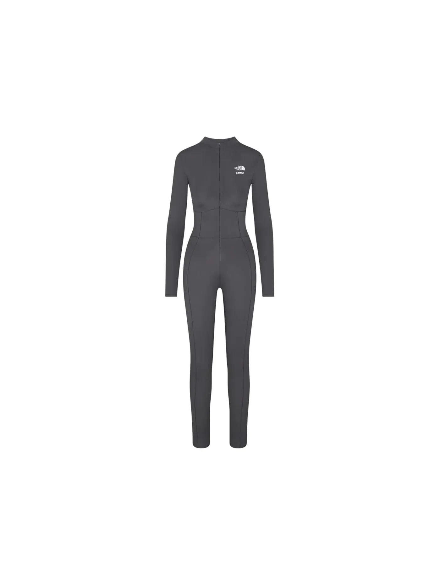 Женское боди с длинным рукавом Bodysuit SKIMS — изображение 1 из 1, серый