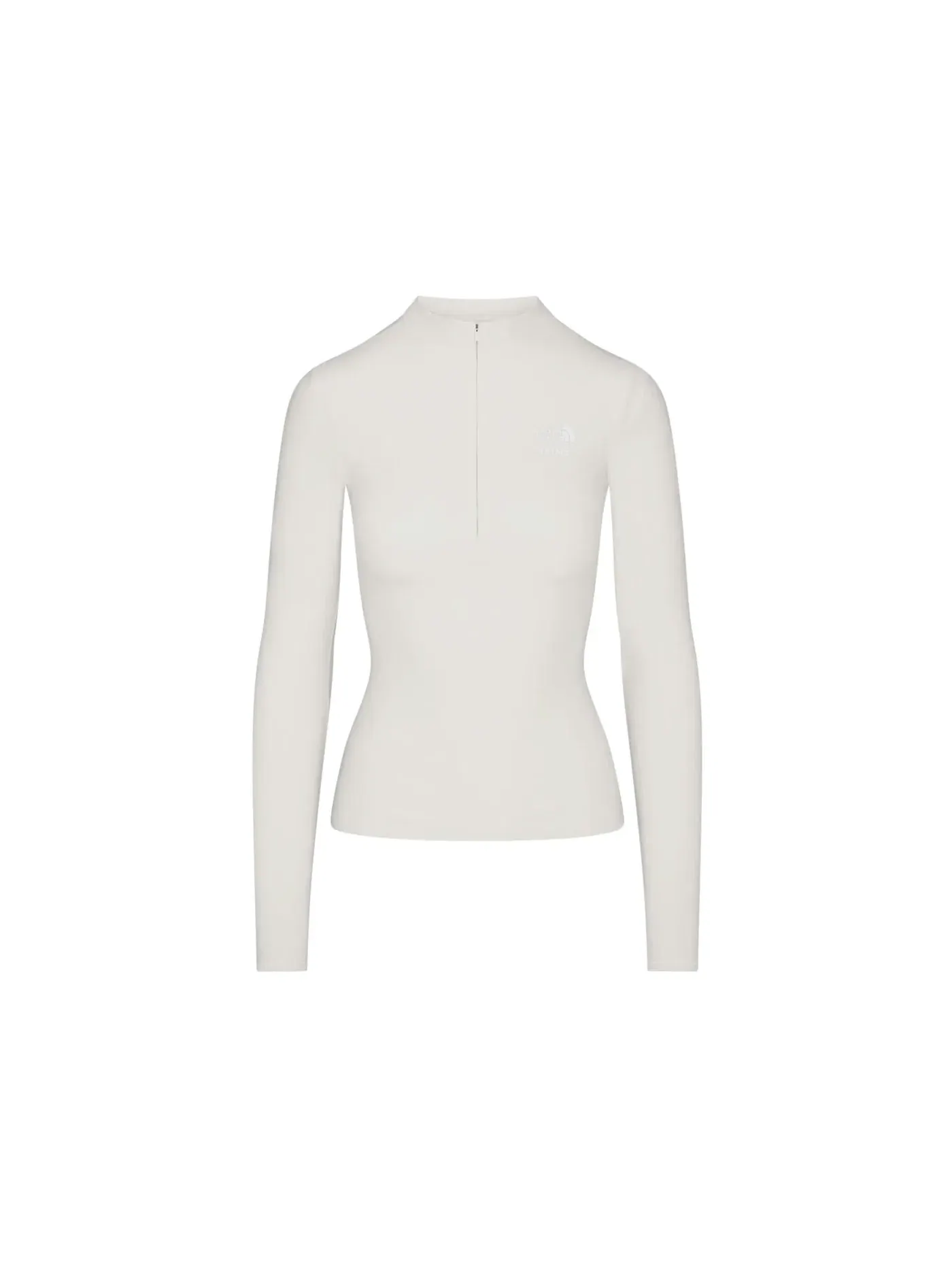 Женский лонгслив с длинным рукавом Refina Long Sleeve Top SKIMS — изображение 1 из 1, кость