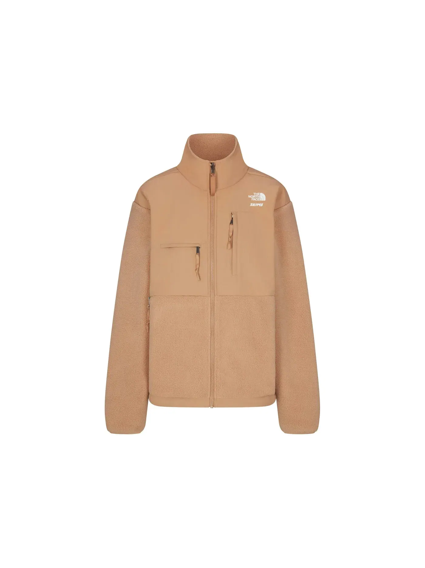 Женская флисовая куртка с принтом 1995 Retro Denali Fleece Jacket SKIMS — изображение 1 из 2, охристый