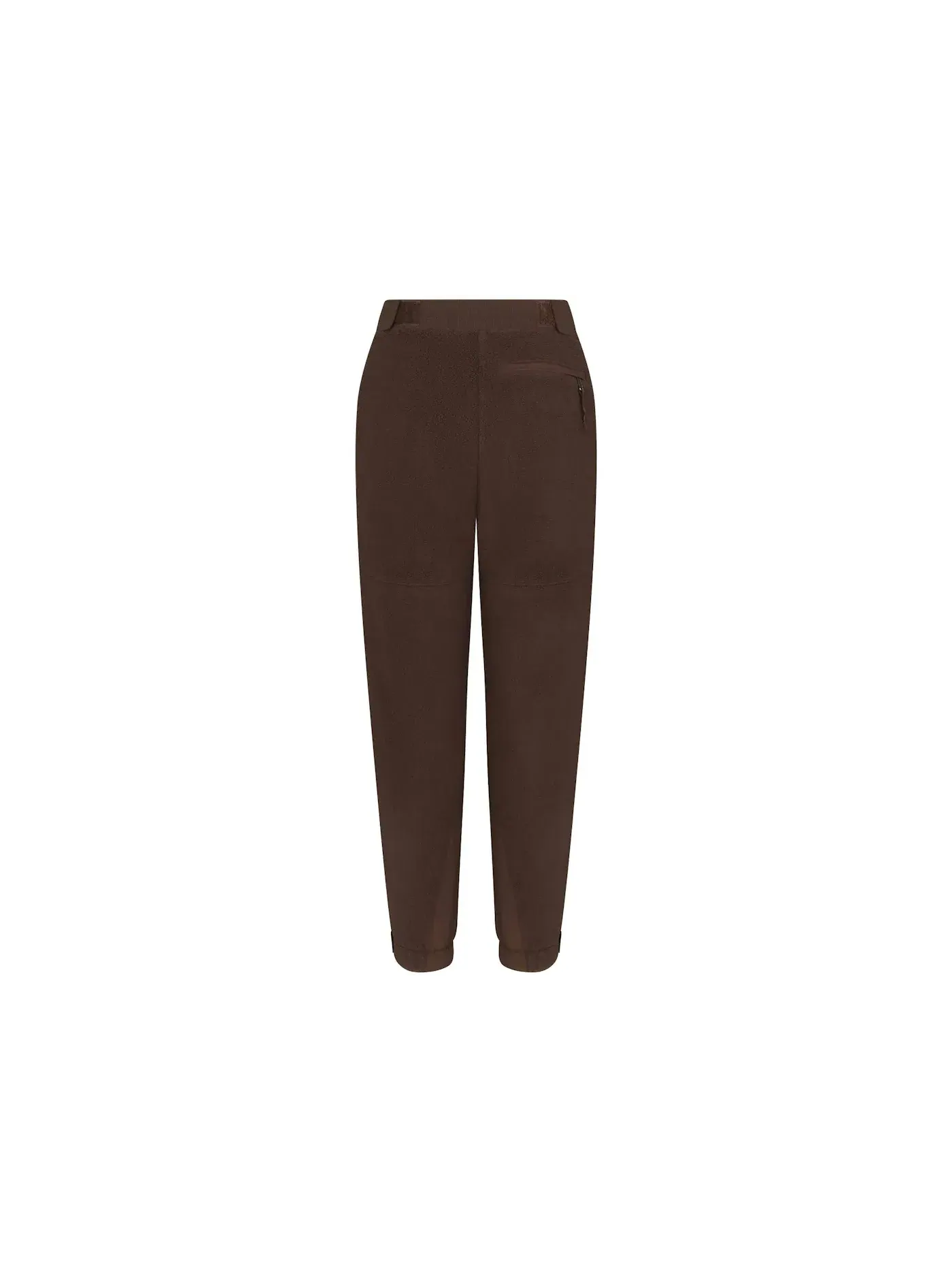 Женские штаны из флиса с принтом 1995 Retro Denali Fleece Pant SKIMS — изображение 2 из 2, какао