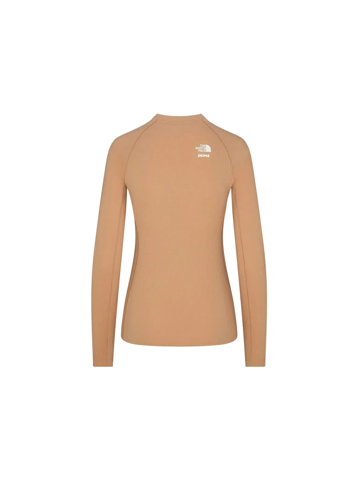 Женская футболка с длинным рукавом SKIMS x TNF Dotknit Long Sleeve Top — изображение 2 из 2, охристый