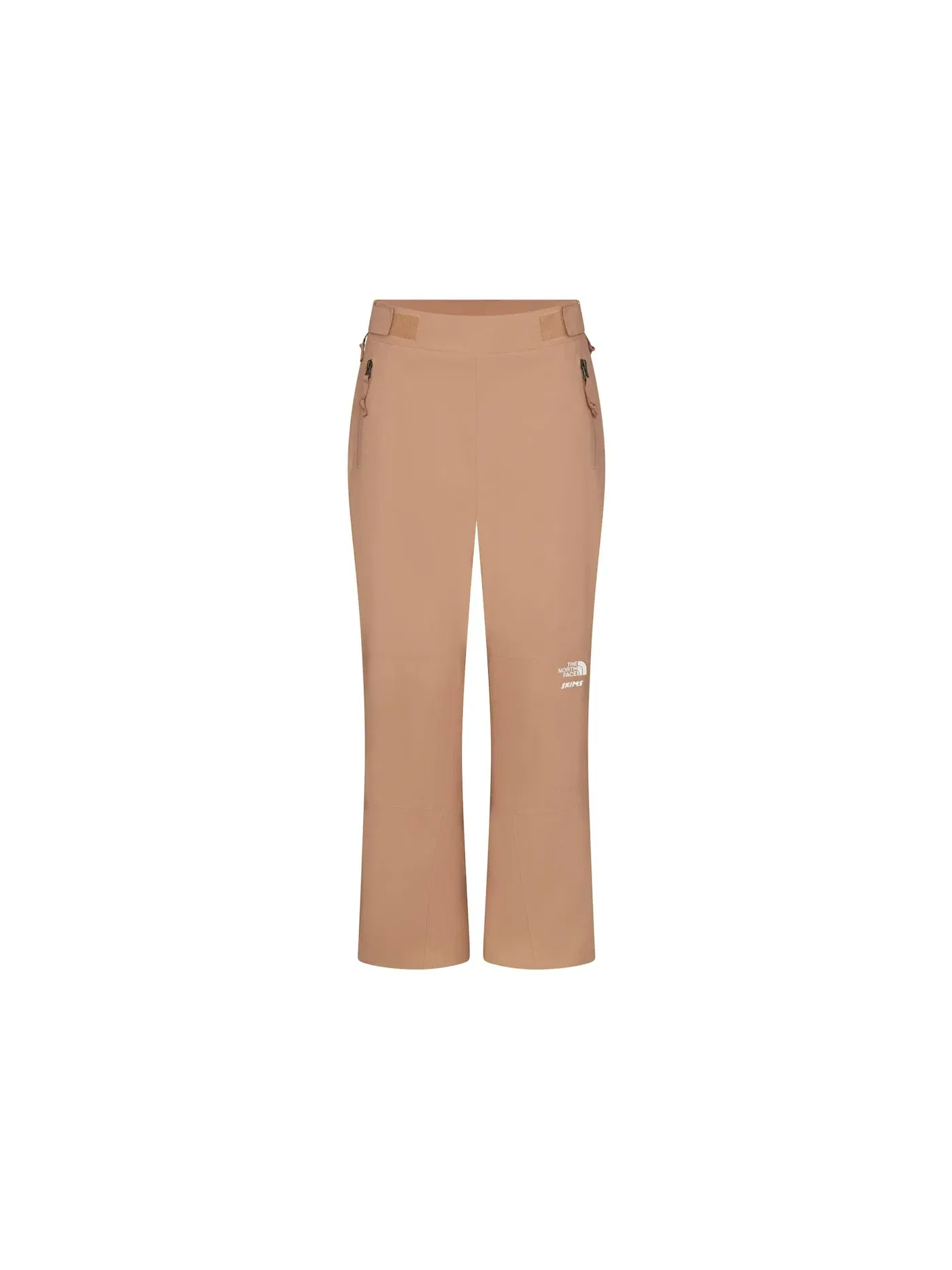 Женские брюки с принтом SKIMS x TNF Woven Seam Taped Pant — изображение 1 из 2, охристый