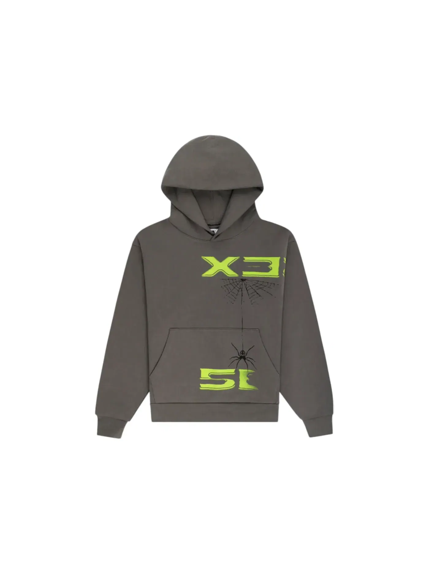 Унисекс худи Sp5der Hoodie — изображение 1 из 2, серый