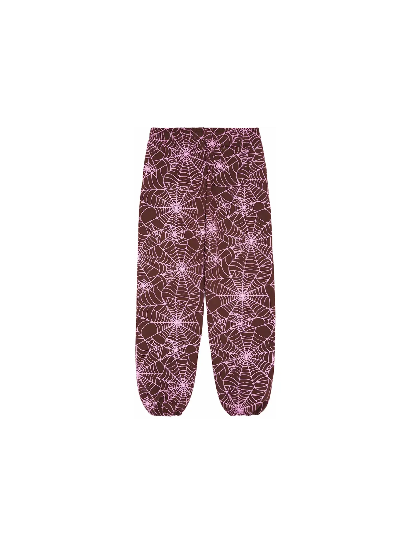Мужские спортивные штаны с принтом Sp5der Sweatpants — изображение 2 из 2, коричневый