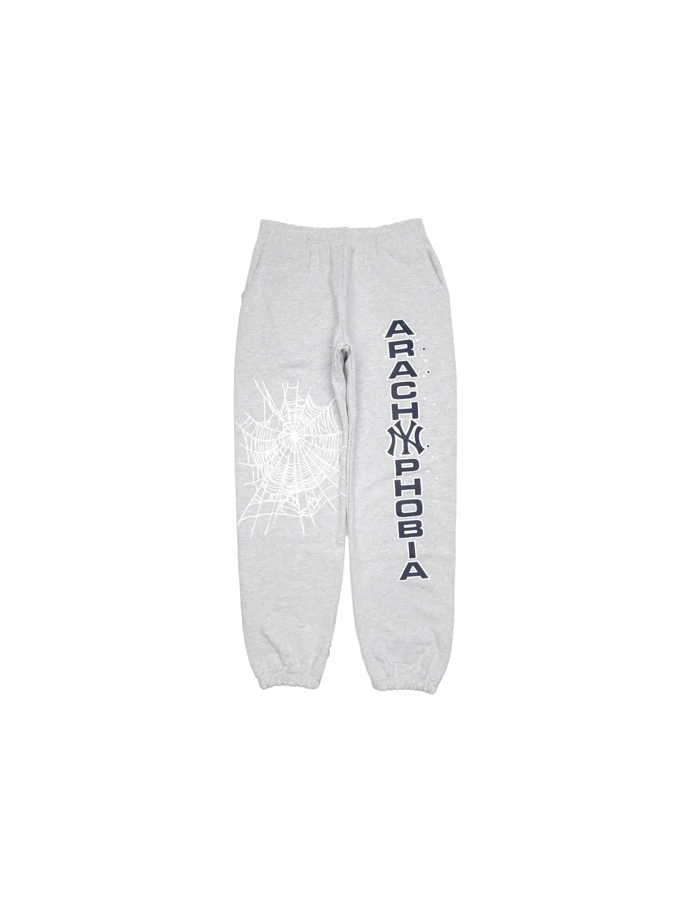 Детские спортивные штаны с принтом Sp5der Arach NY Phobia Sweatpants Sp5der — изображение 1 из 2, серый