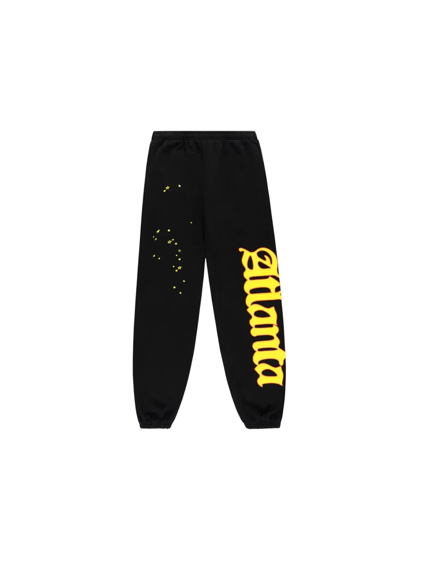 Мужские спортивные штаны с принтом Sp5der Sweatpant — изображение 1 из 2, черный