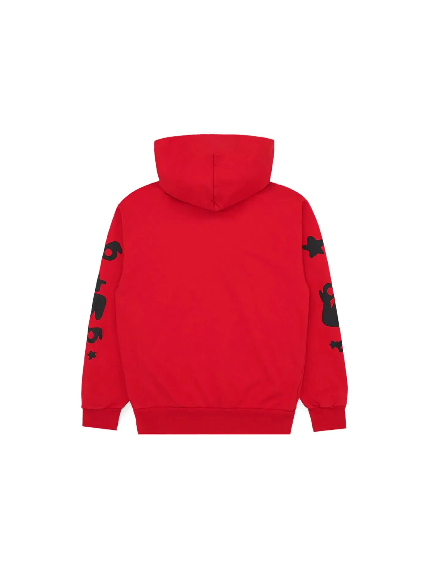 Унисекс худи Beluga Hoodie Sp5der — изображение 2 из 2, красный