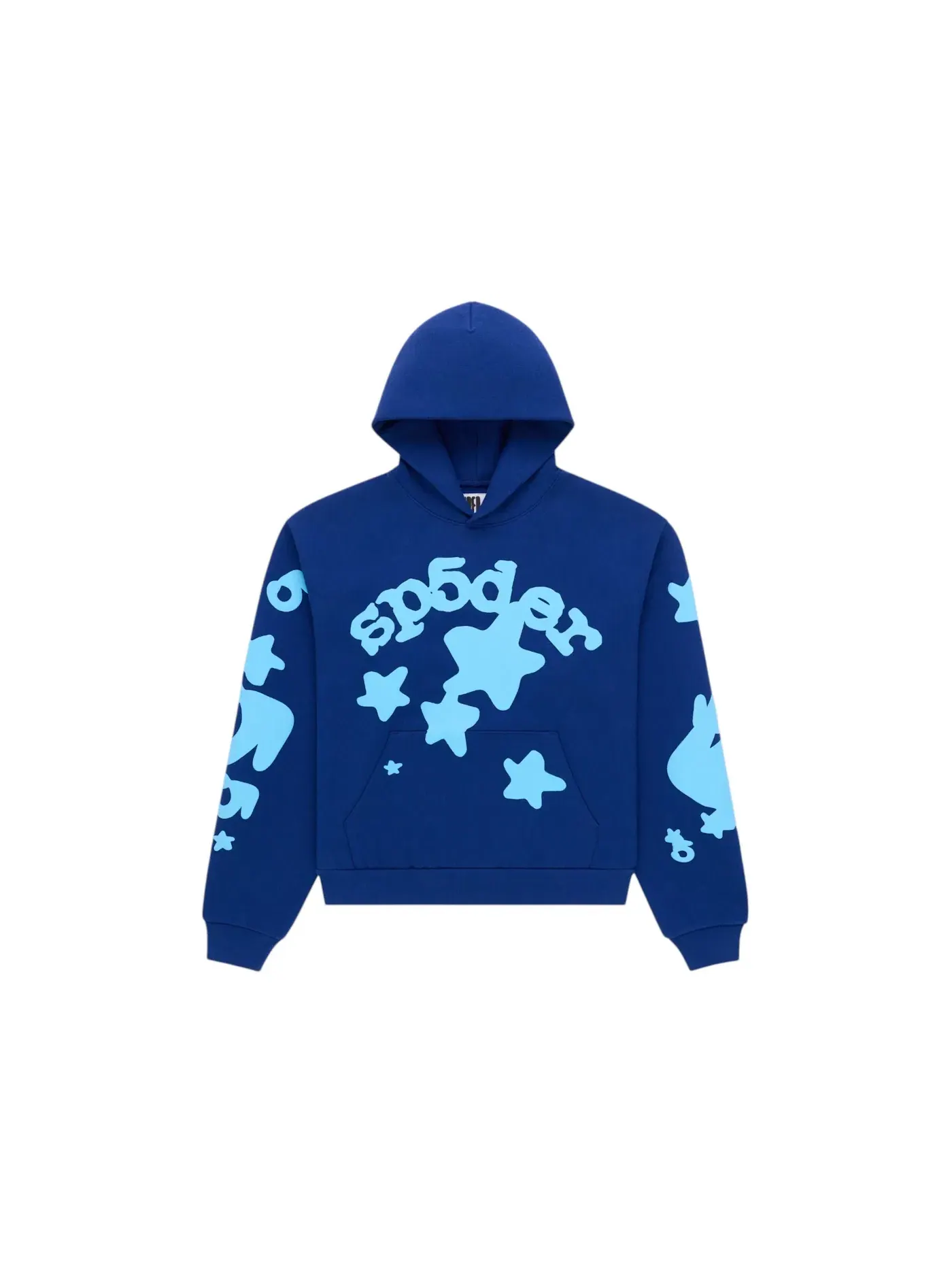 Унисекс худи Sp5der Beluga Navy Blue — изображение 1 из 2