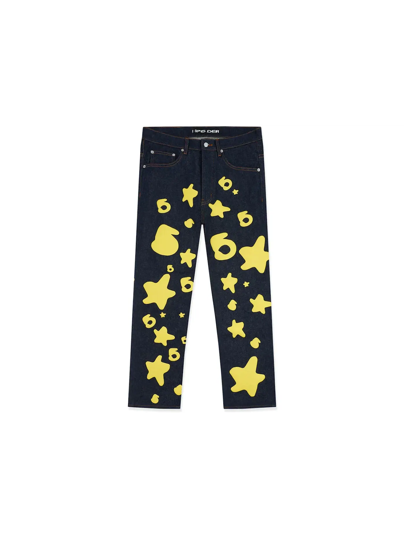 Мужские джинсы Indigo Denim Sp5der — изображение 1 из 2, индиго джинсовый синий