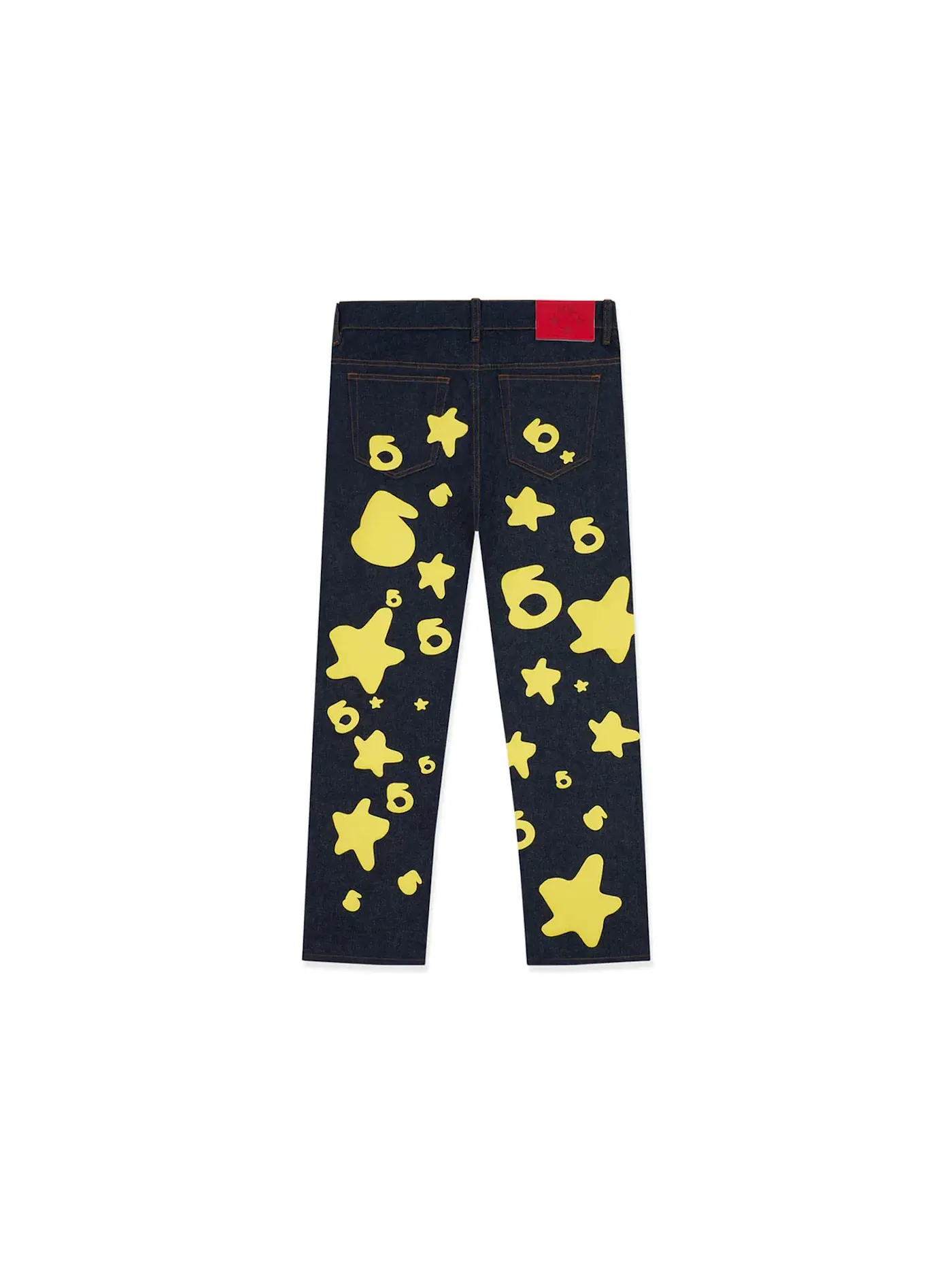 Мужские джинсы Indigo Denim Sp5der — изображение 2 из 2, индиго джинсовый синий