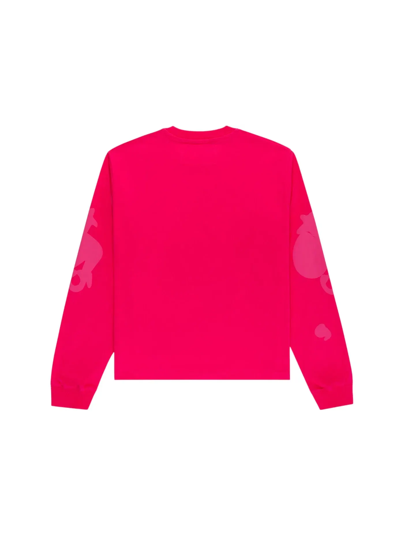 Мужской лонгслив с принтом Sp5der Longsleeve Sp5der — изображение 2 из 2, розовый
