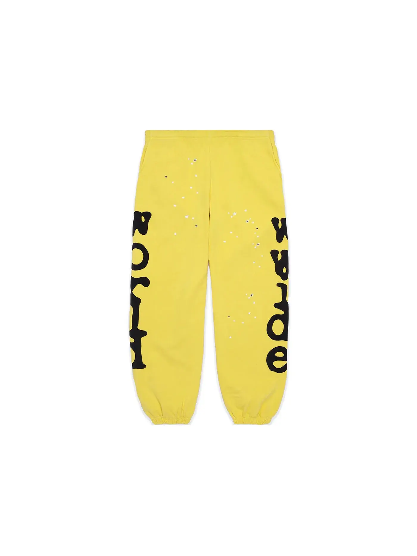 Мужские спортивные штаны с принтом Sp5der Sweatpants — изображение 1 из 2, золото
