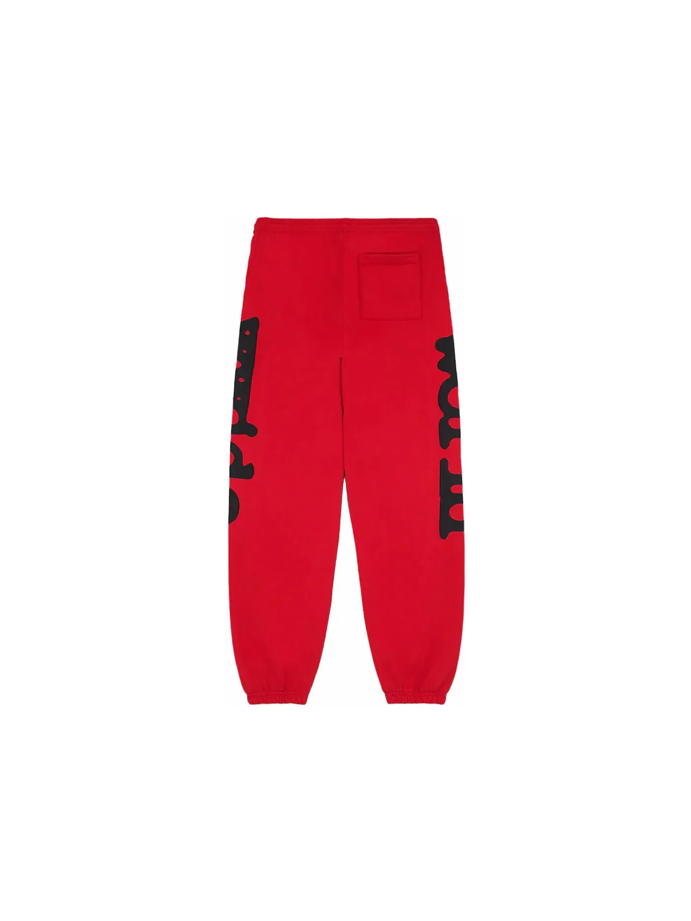 Унисекс спортивные штаны Sp5der Beluga Sweatpants — изображение 2 из 2, красный