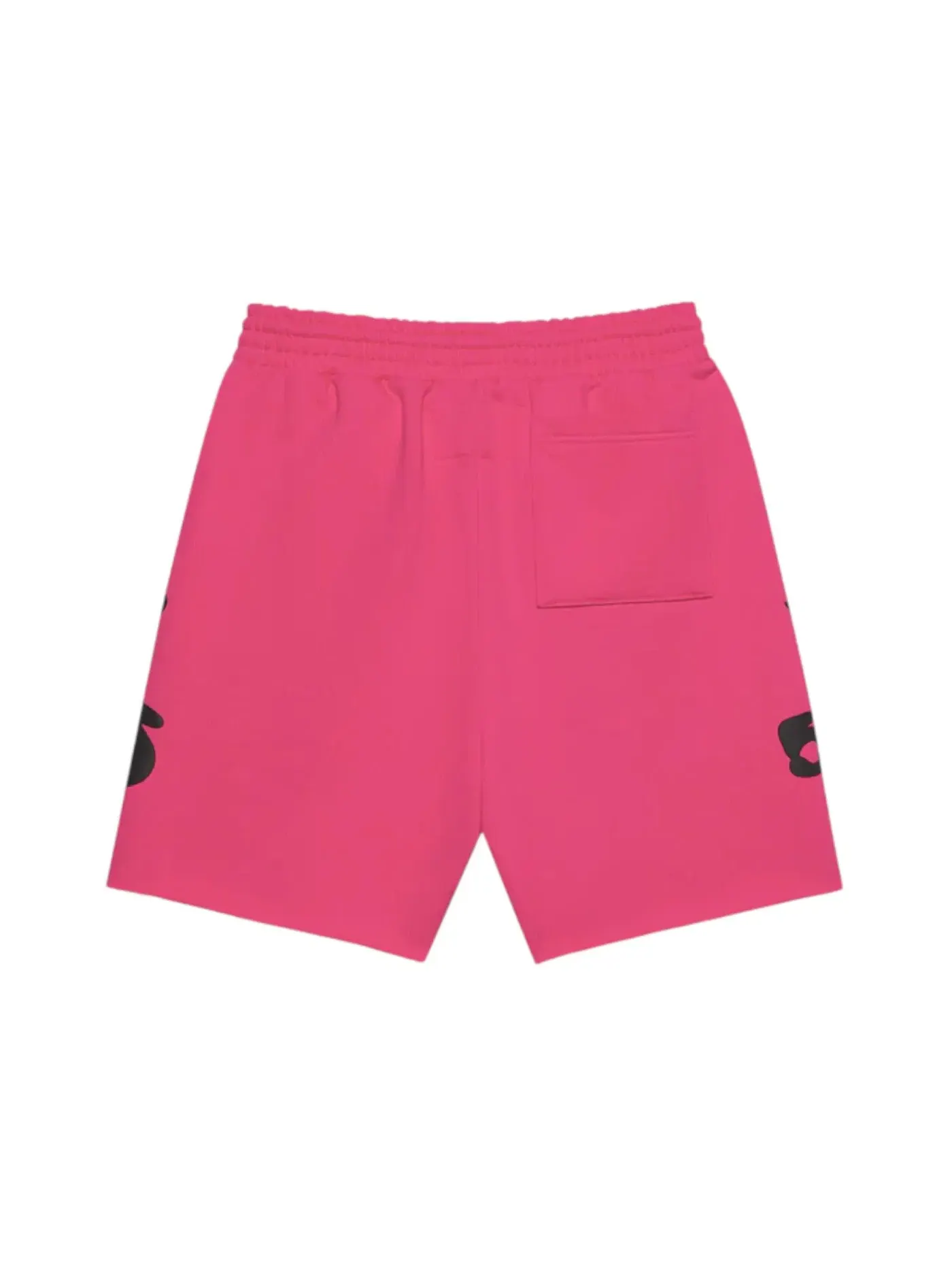 Мужские шорты с принтом Sp5der Beluga Sweatshort Pink — изображение 2 из 2, розовый