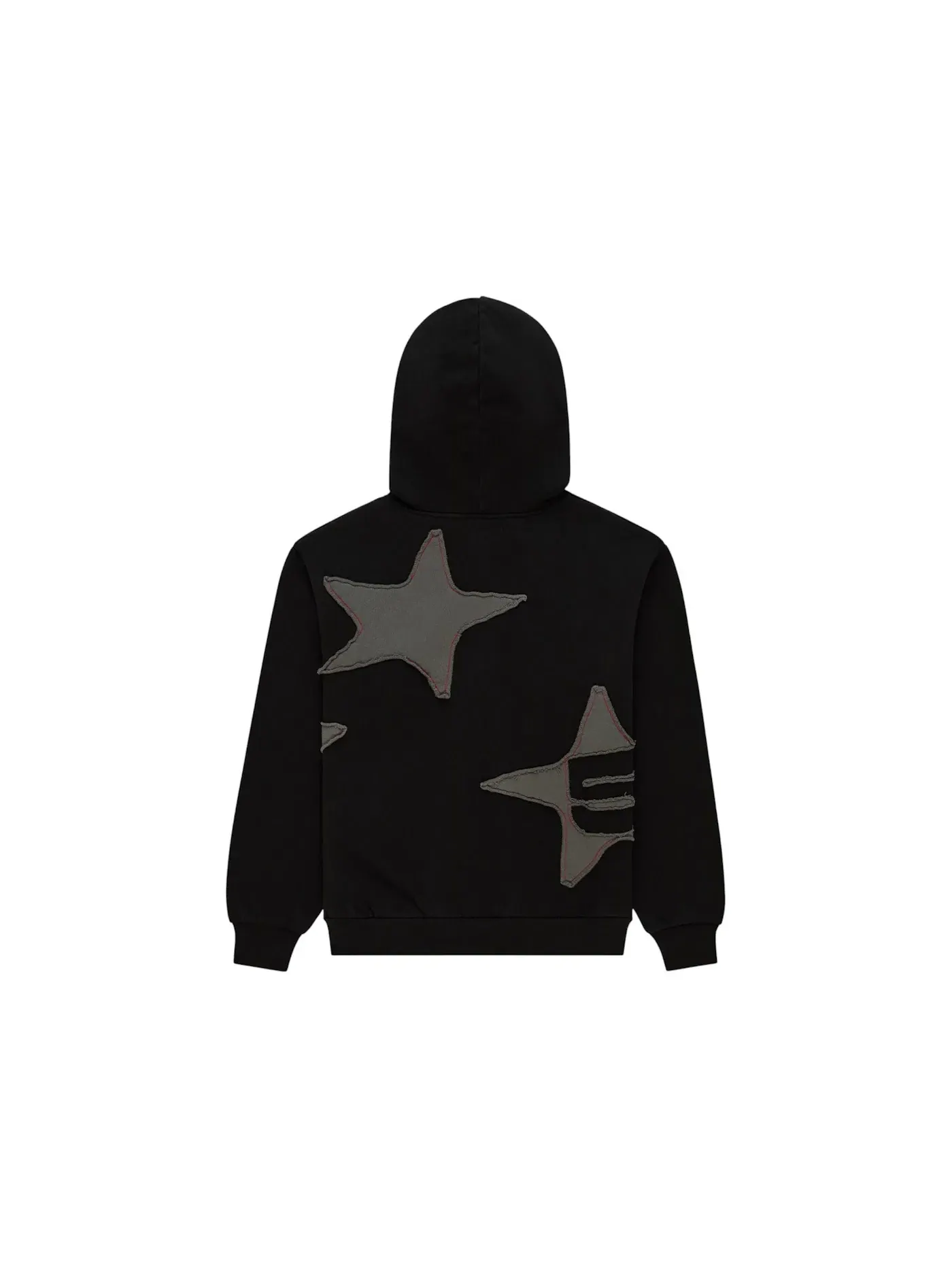 Мужская худи с принтом Big Star Full Zip Sp5der — изображение 2 из 2, черный