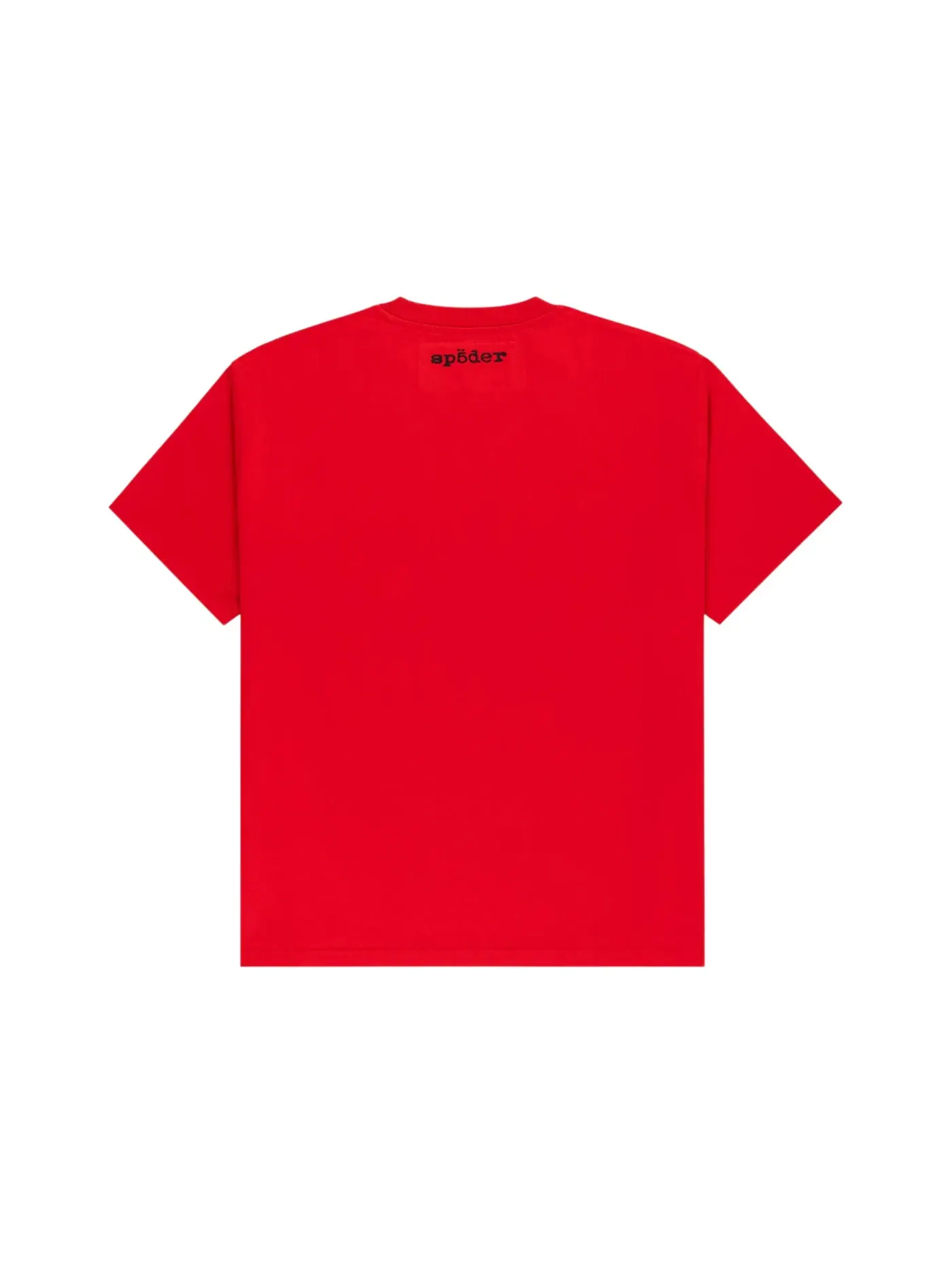 Мужская футболка с принтом Sp5der Diffused Collegiate Tee Red — изображение 2 из 2, красный