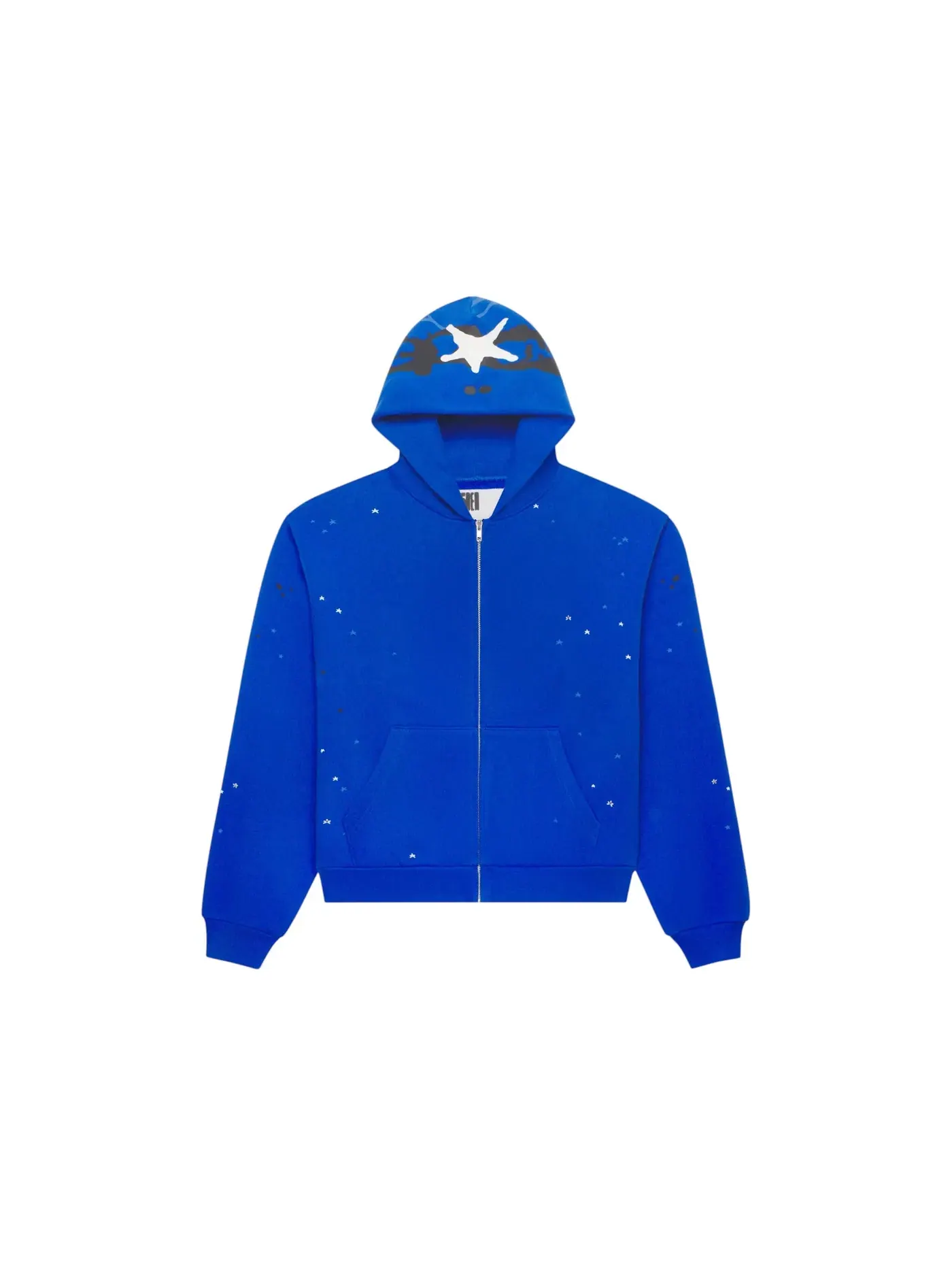 Мужская худи с принтом Heavy Web Full Zip Sp5der — изображение 1 из 1
