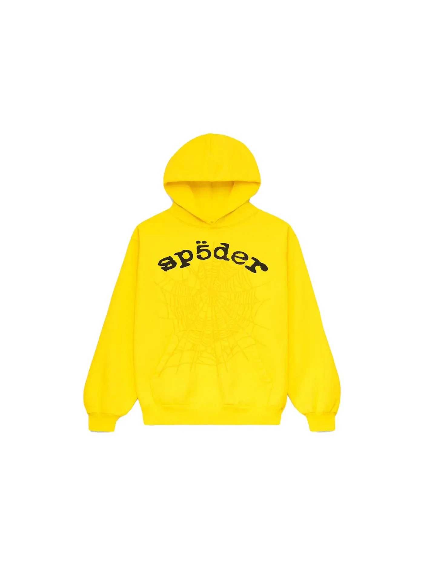 Мужское худи с принтом Legacy Hoodie Sp5der — изображение 1 из 3, желтый