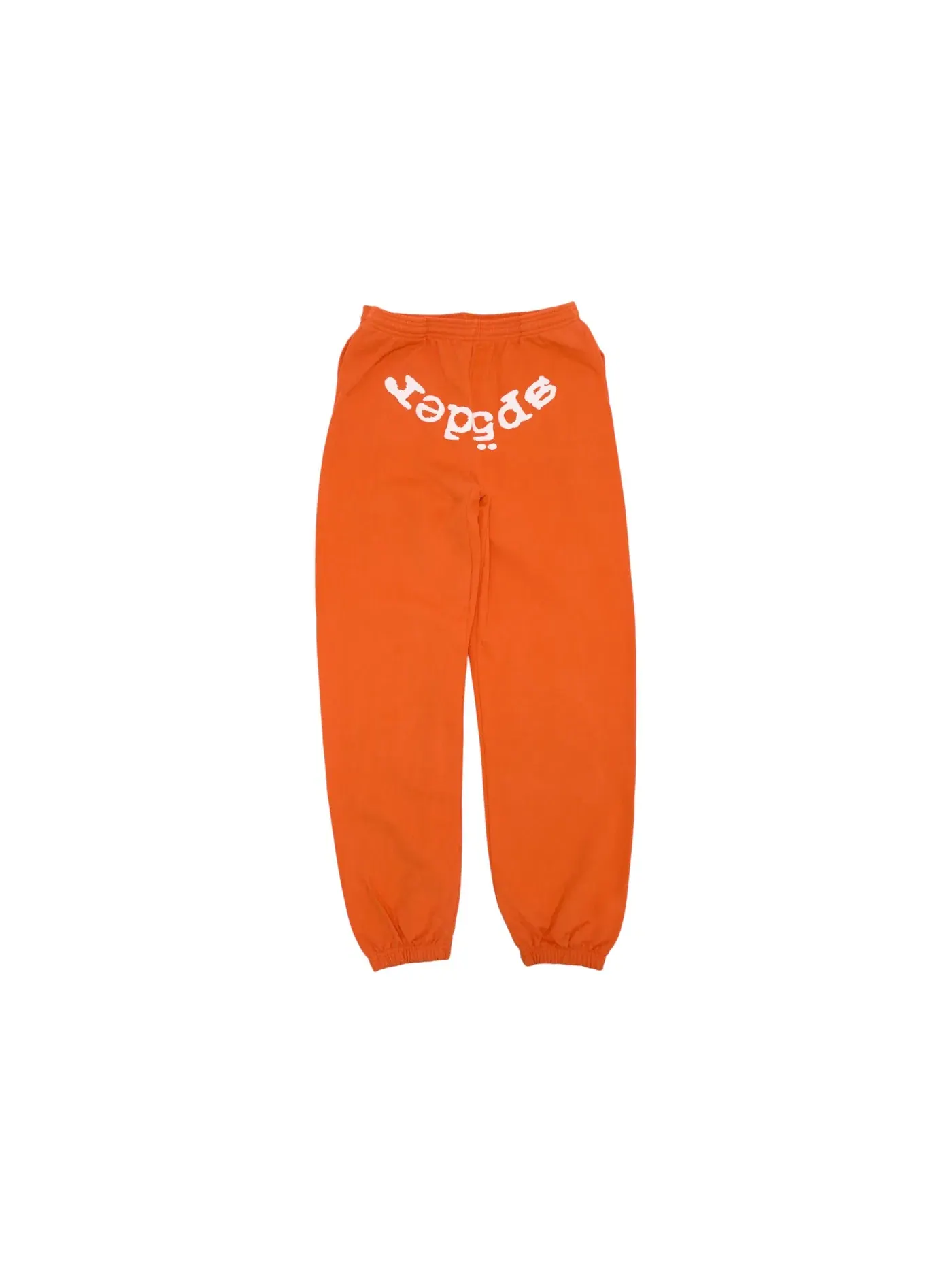 Мужские спортивные штаны с ярким дизайном Sweatpant Sp5der — изображение 1 из 2, оранжевый