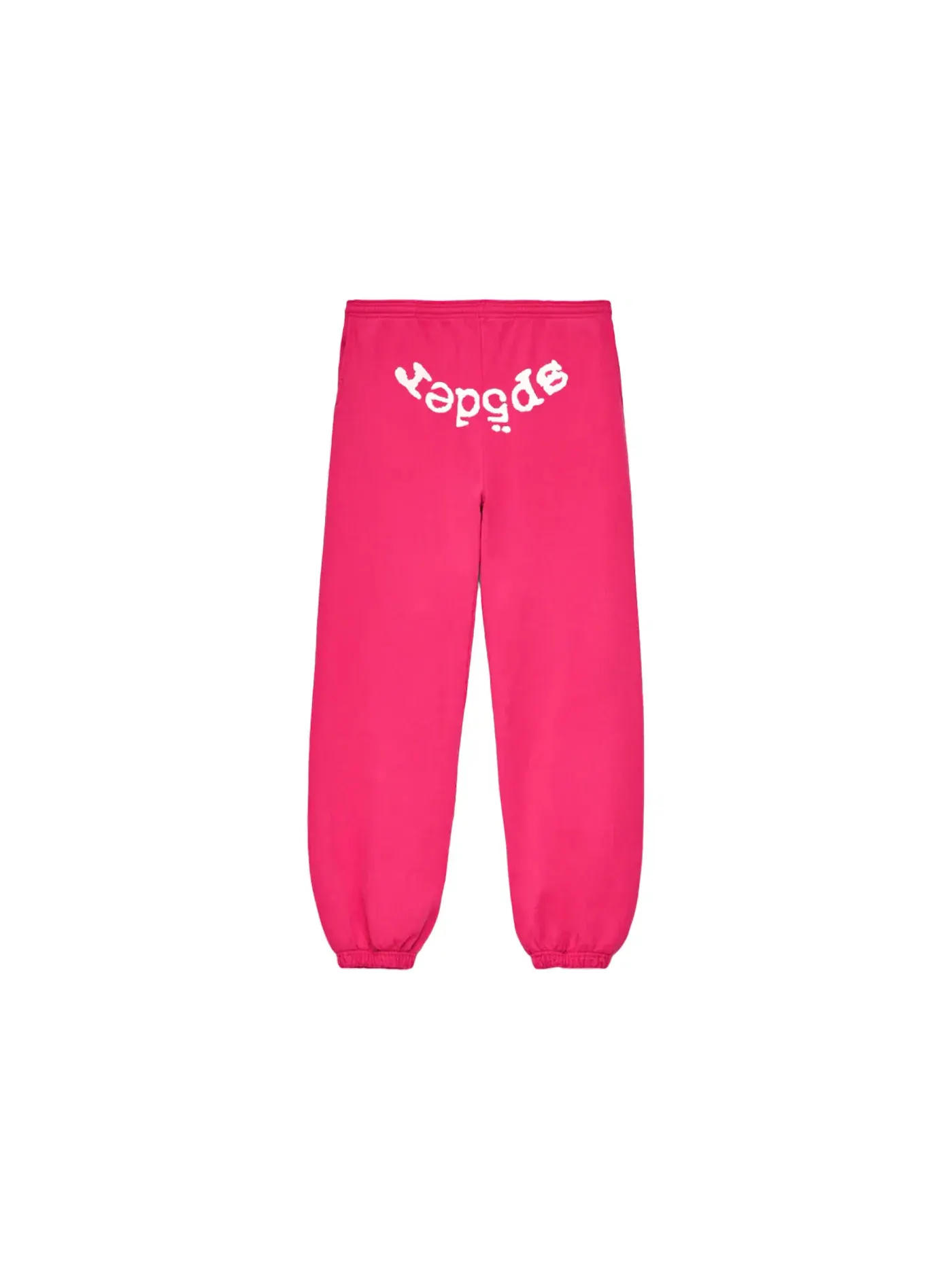 Мужские спортивные штаны с принтом Sp5der Sweatpant — изображение 1 из 1, розовый