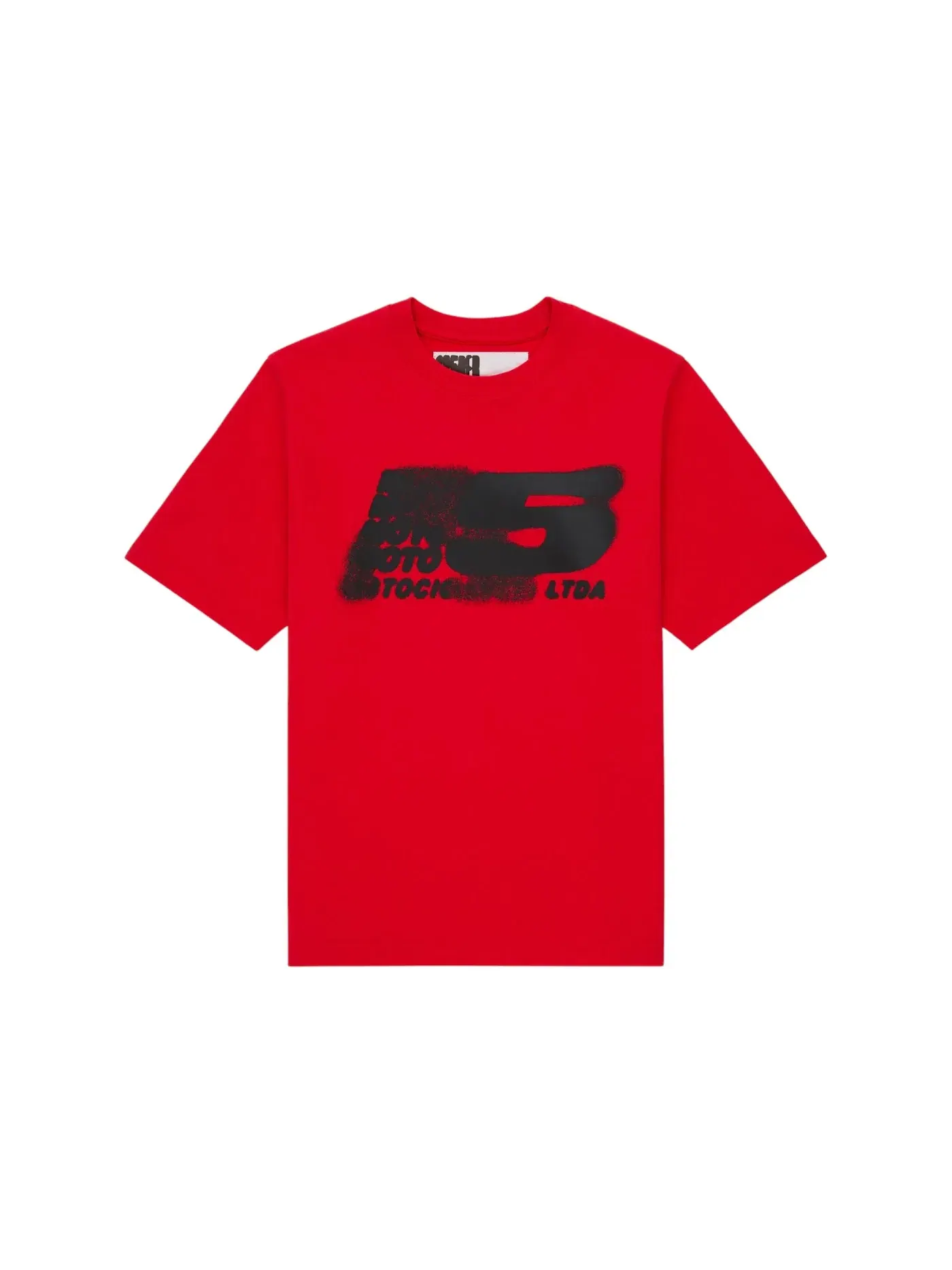 Детская футболка с принтом Sp5der Moto 5 Tee Red — изображение 1 из 2