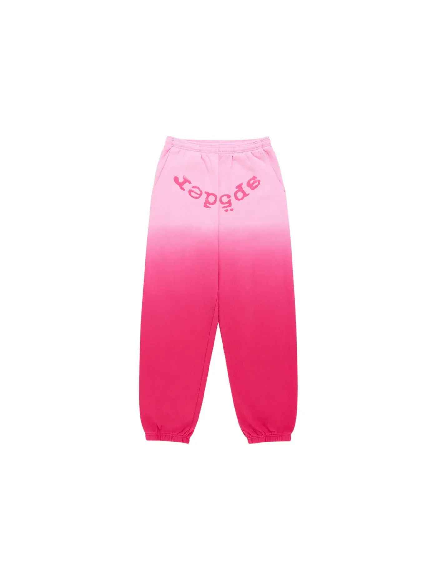 Женские спортивные штаны с принтом Sp5der OG Web Ombre Sweatpant — изображение 1 из 1, розовый