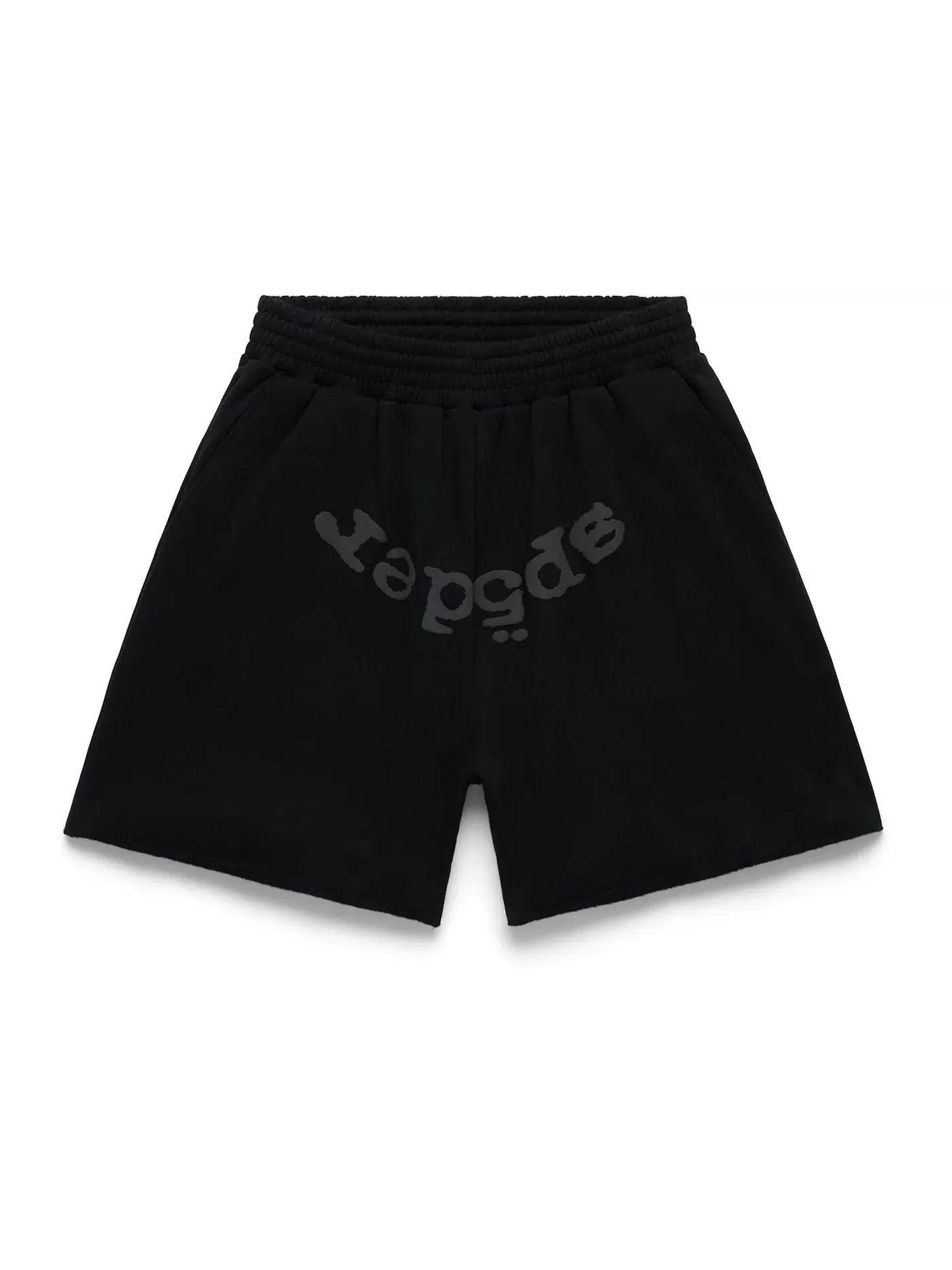 Мужские шорты с принтом Sp5der OG Web V2 Phantom Sweatshort — изображение 1 из 4, черный