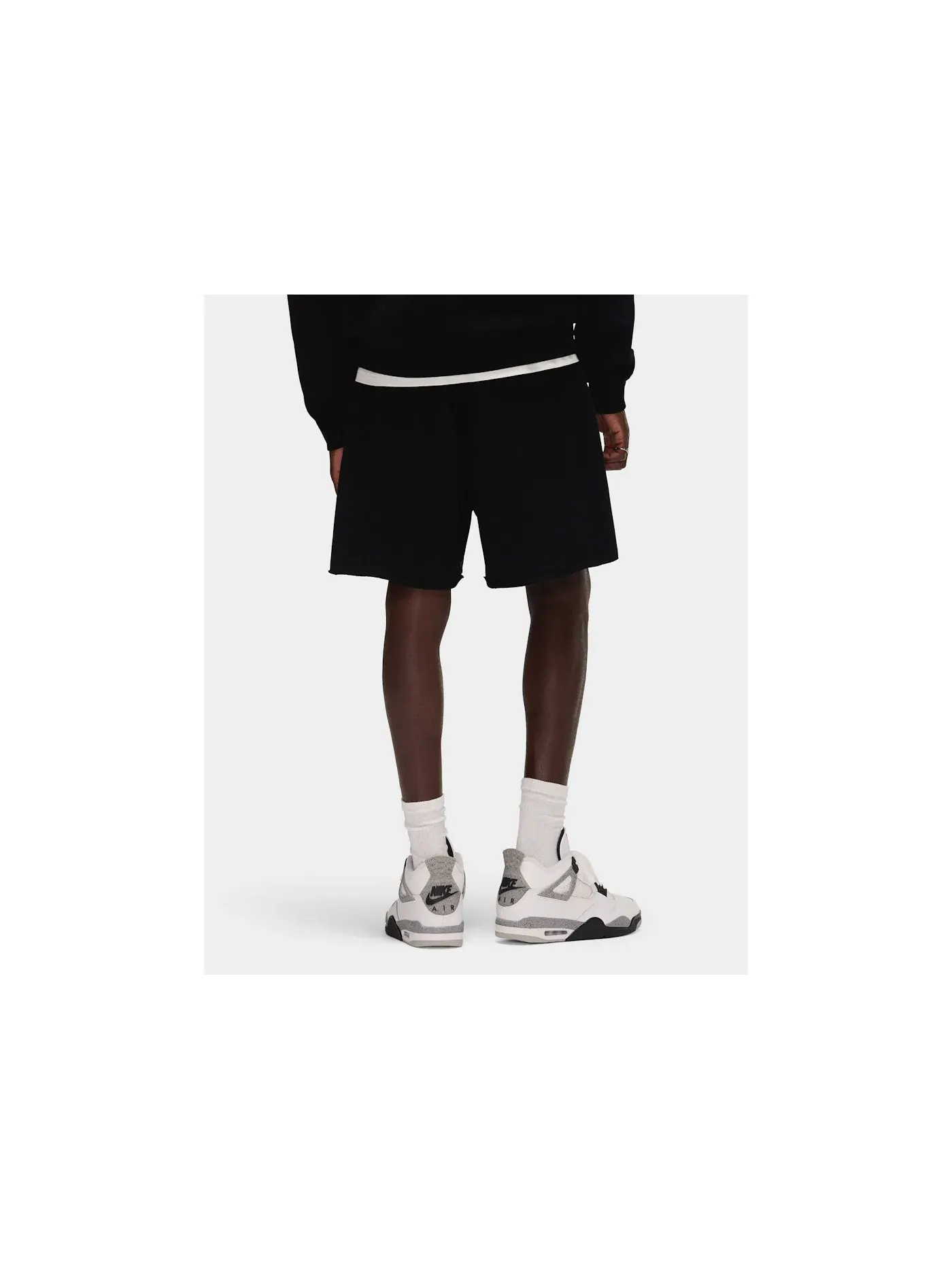 Мужские шорты с принтом Sp5der OG Web V2 Phantom Sweatshort — изображение 4 из 4, черный