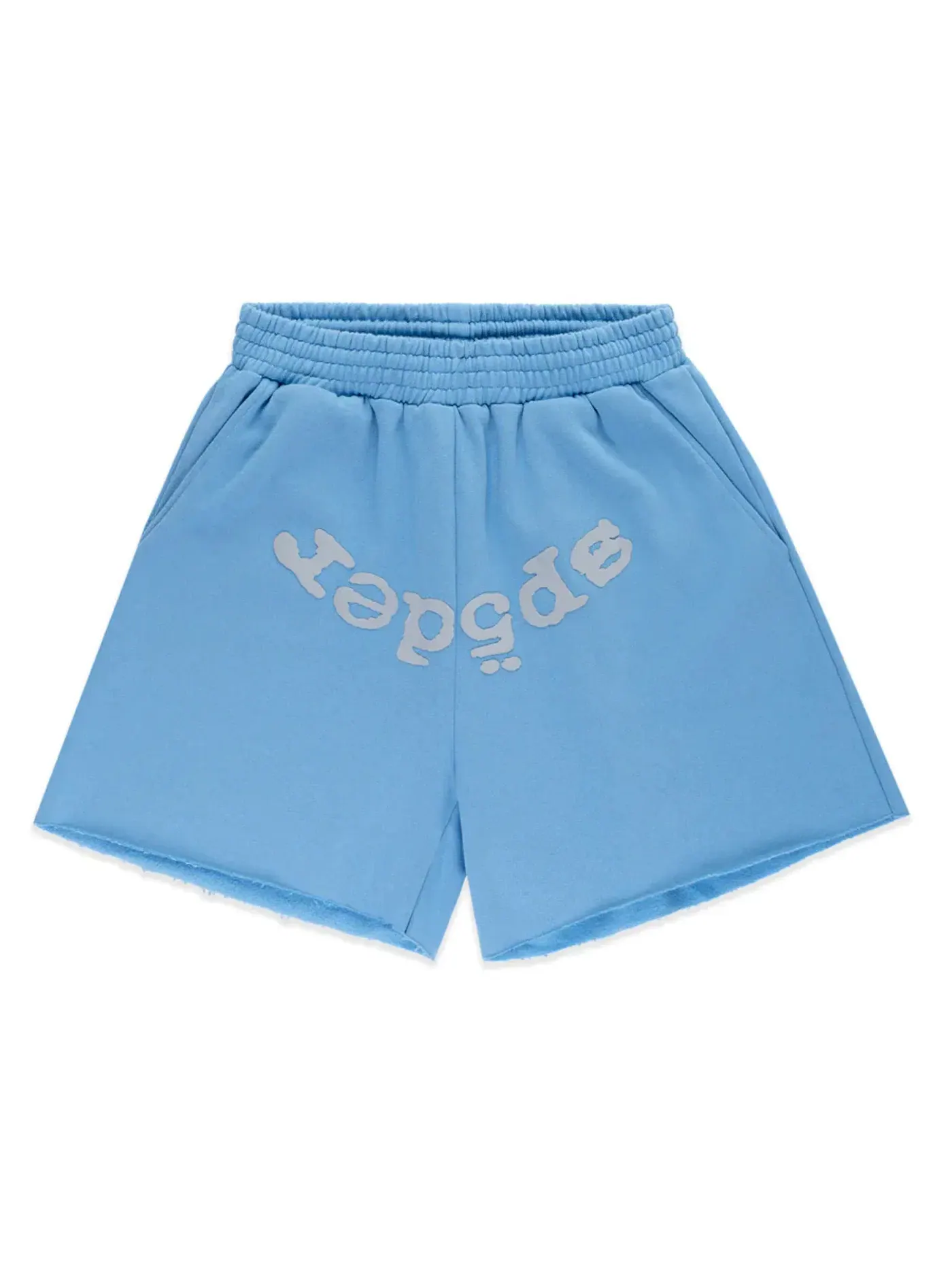 Мужские шорты с принтом Sp5der OG Web V2 Sweatshort — изображение 1 из 2, синий