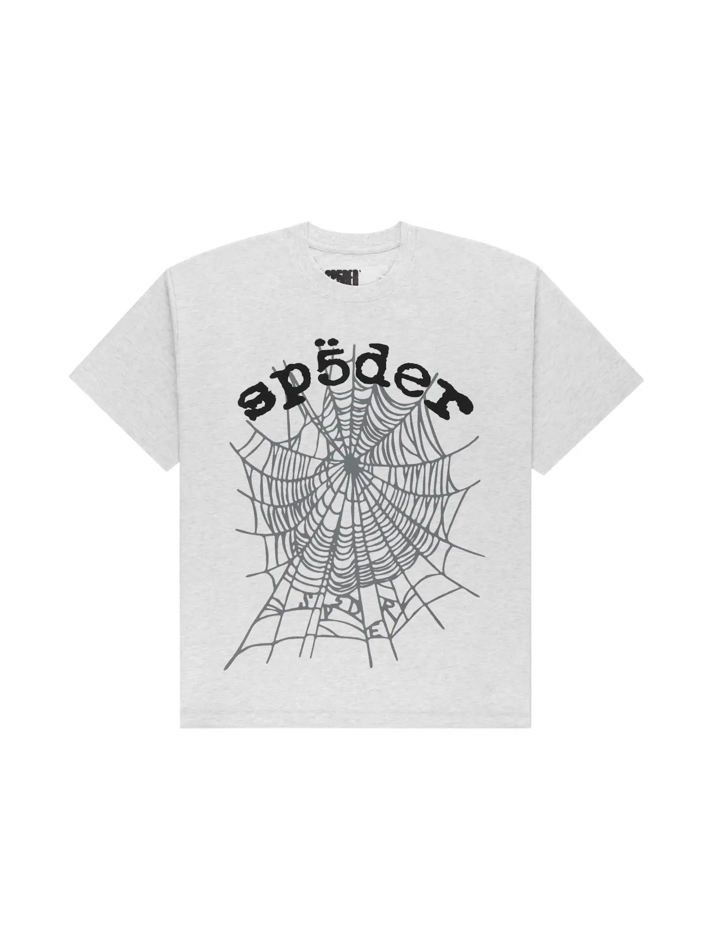 Мужская футболка с принтом Sp5der OG Web V2 Tee Sp5der — изображение 1 из 2, серый
