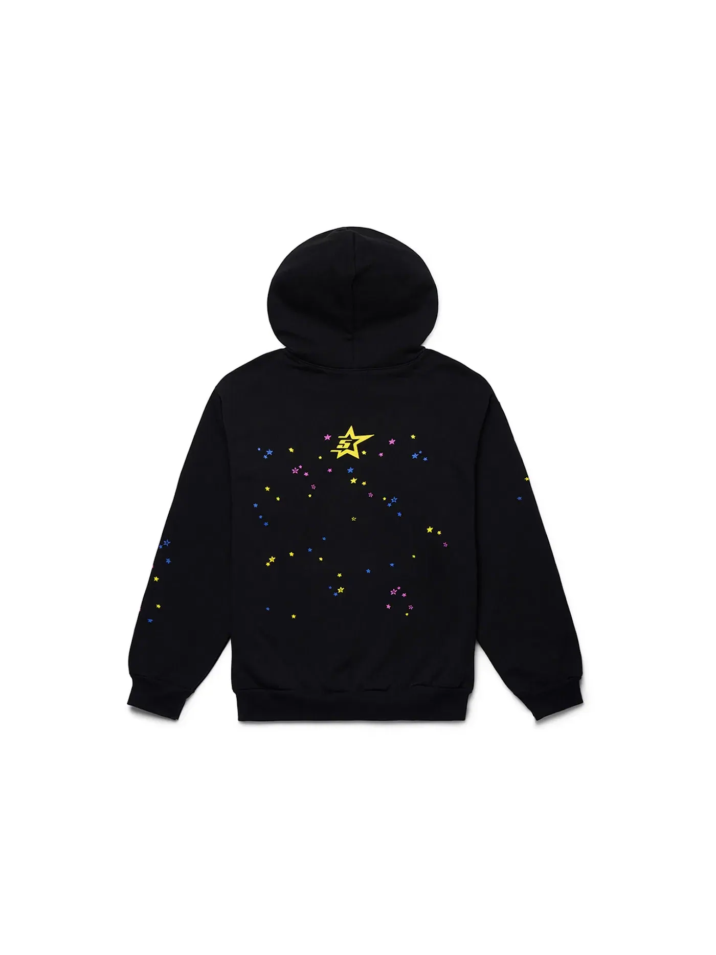 Мужской худи с принтом Sp5der P*NK V2 Hoodie Sp5der — изображение 2 из 3, черный