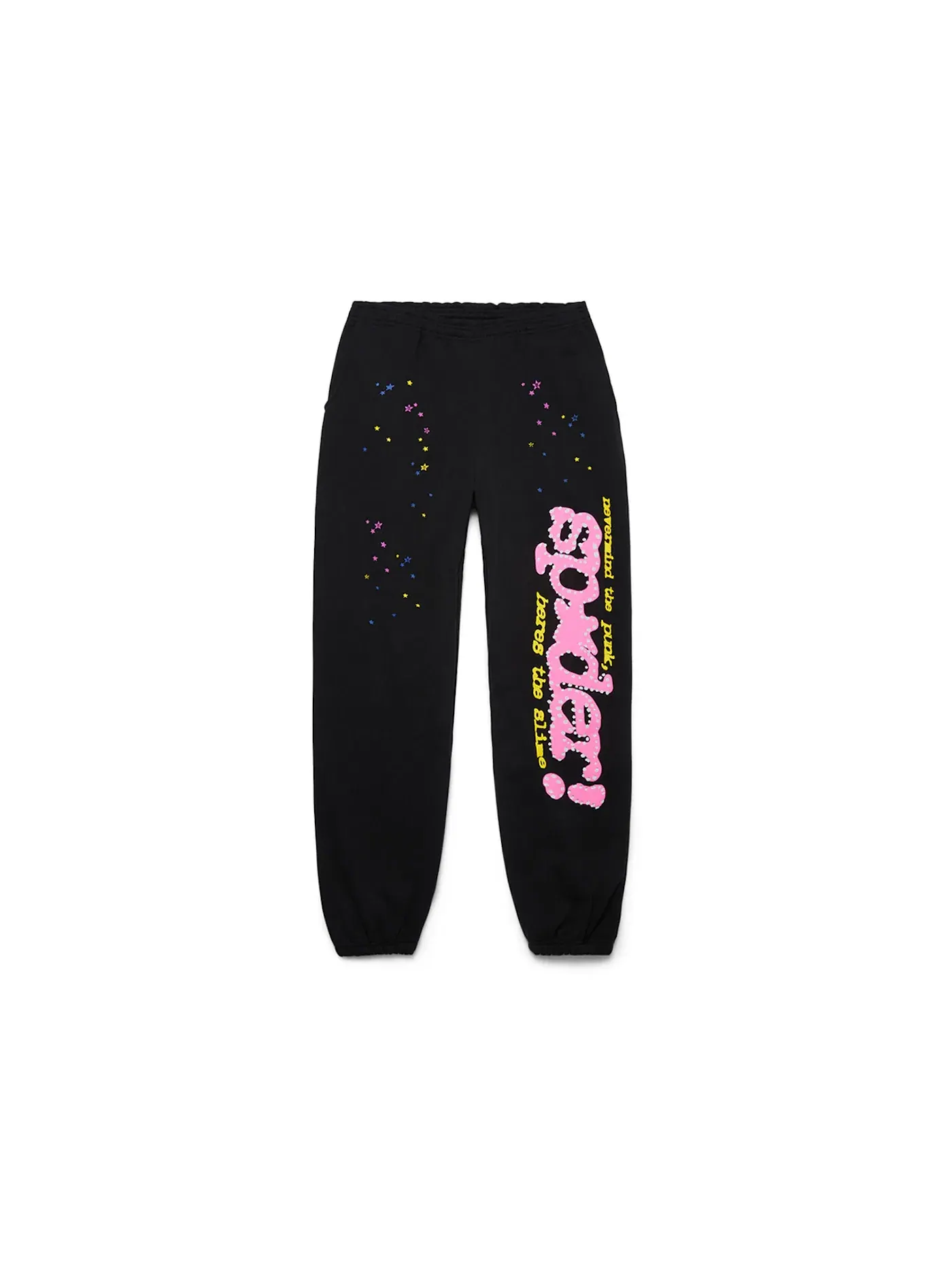 Мужские спортивные штаны с принтом Sp5der P*NK V2 Sweatpant — изображение 1 из 2, черный