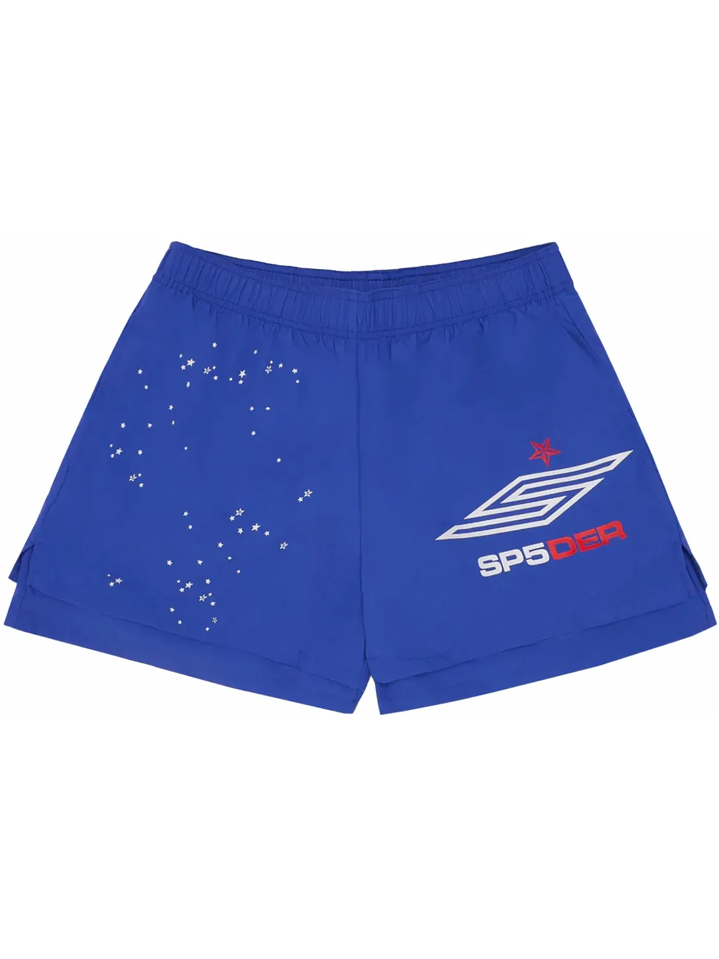Унисекс шорты с двуслойной конструкцией Sp5der Pro Double Layer Short — изображение 1 из 3, синий