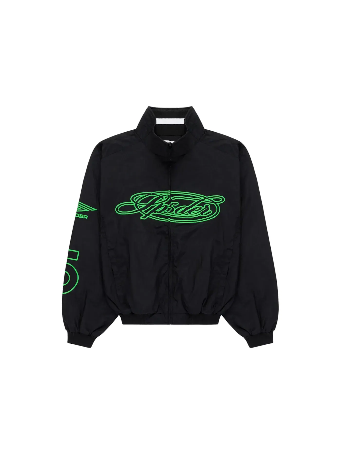 Мужская куртка Script Warm Up Jacket Sp5der — изображение 1 из 2, черный