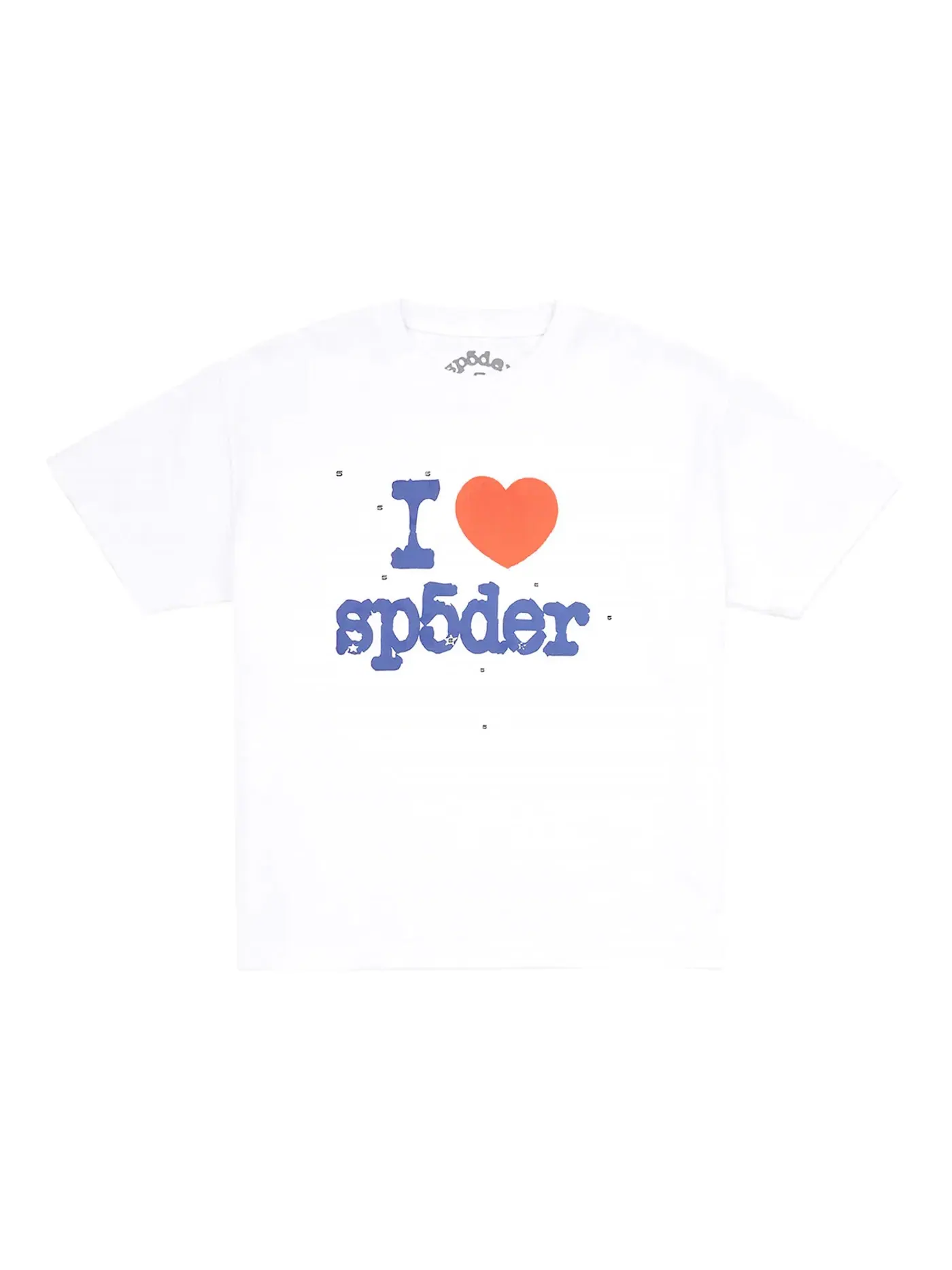 Мужская футболка с принтом Sp5der Souvenir Tee Sp5der — изображение 1 из 2, белый
