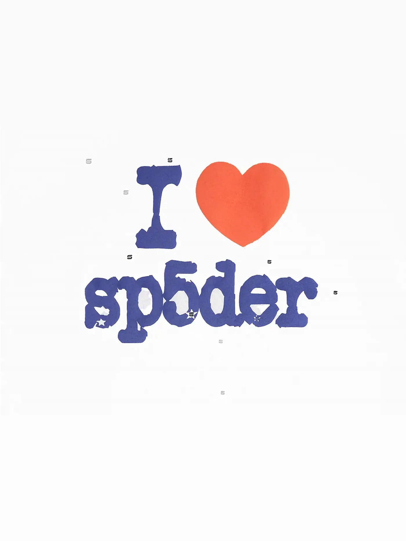 Мужская футболка с принтом Sp5der Souvenir Tee Sp5der — изображение 2 из 2, белый
