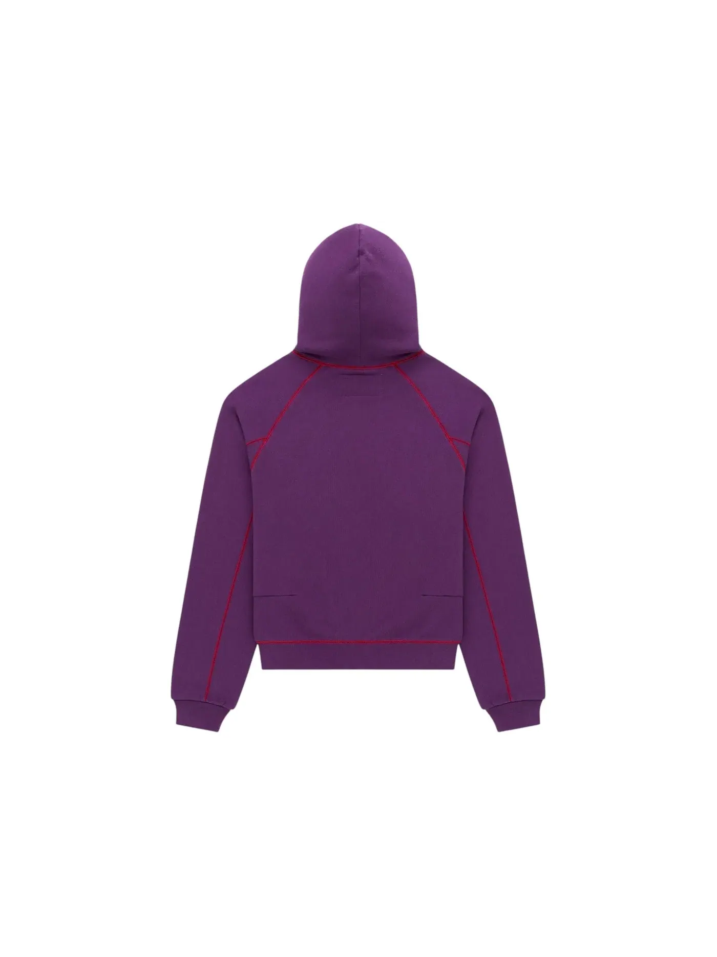 Детский худи с принтом Sp5der Splat Collision Hoodie Sp5der — изображение 2 из 2, фиолетовый