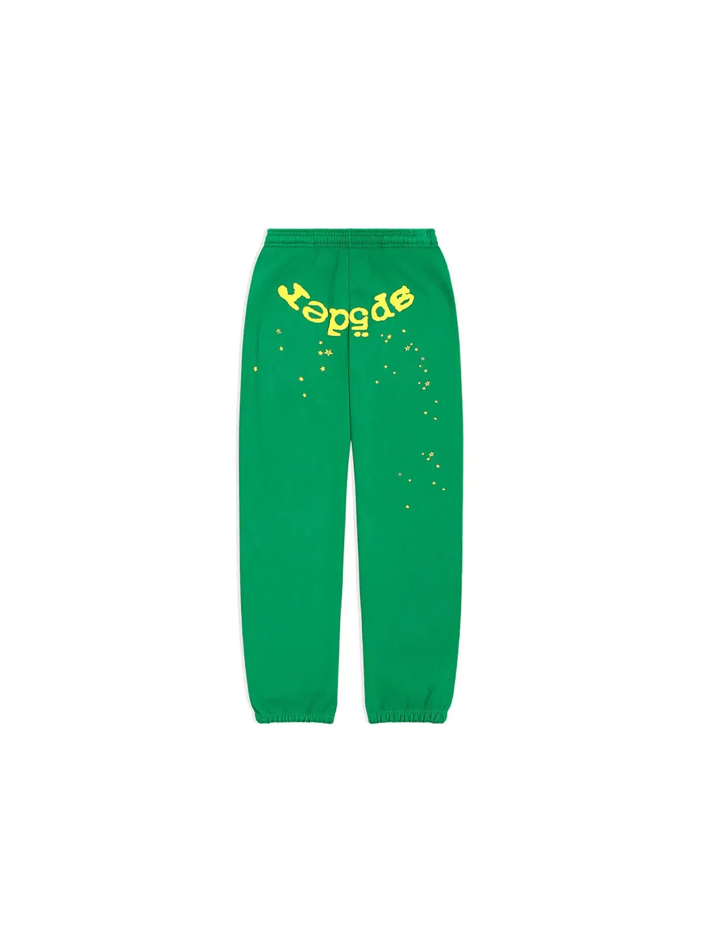 Мужские спортивные штаны с принтом Sweatpant Sp5der — изображение 1 из 2, зеленый