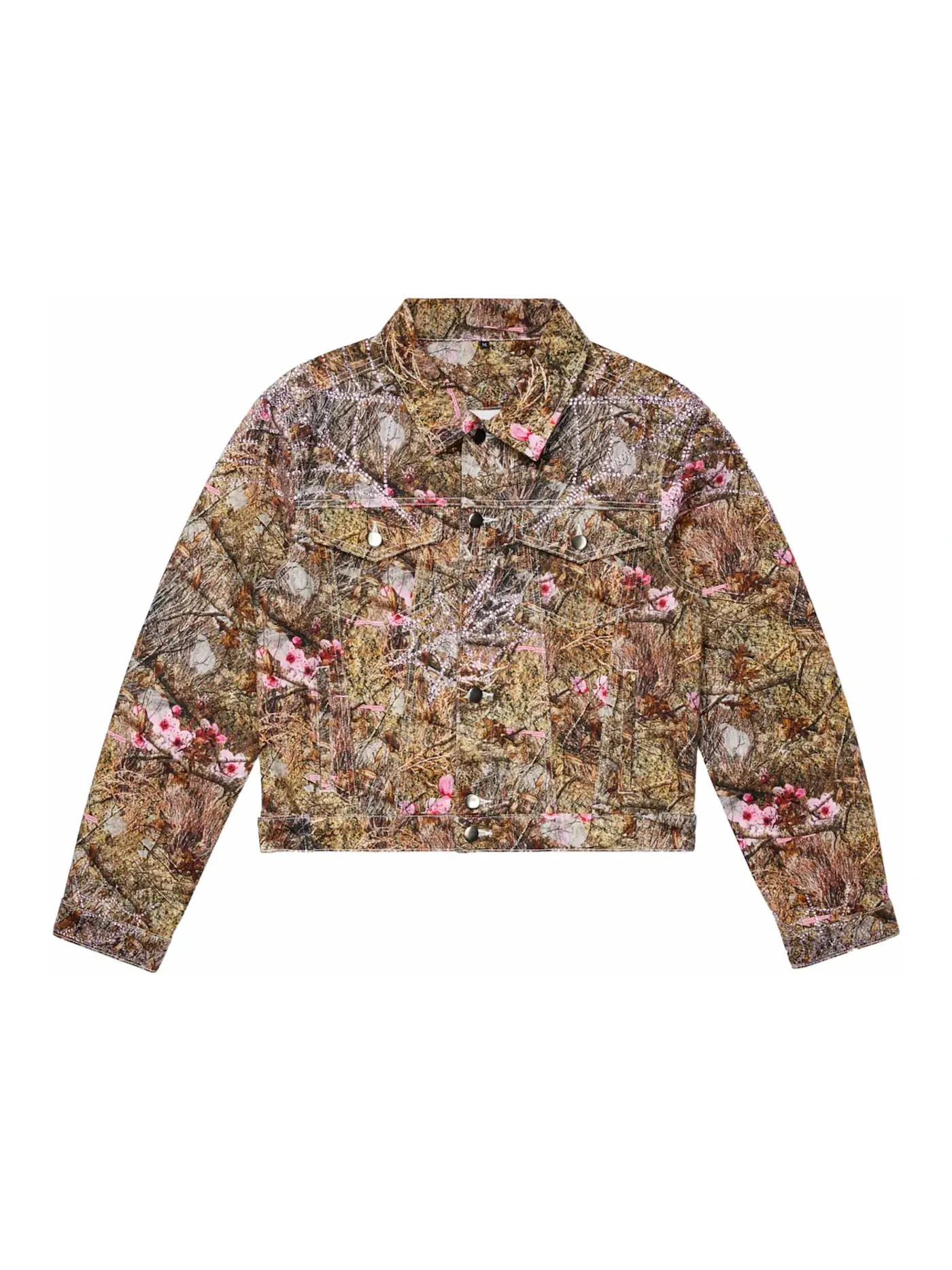 Мужская куртка-тракер с камуфляжным принтом Sp5der Jacket, Real Tree Camo — изображение 1 из 2