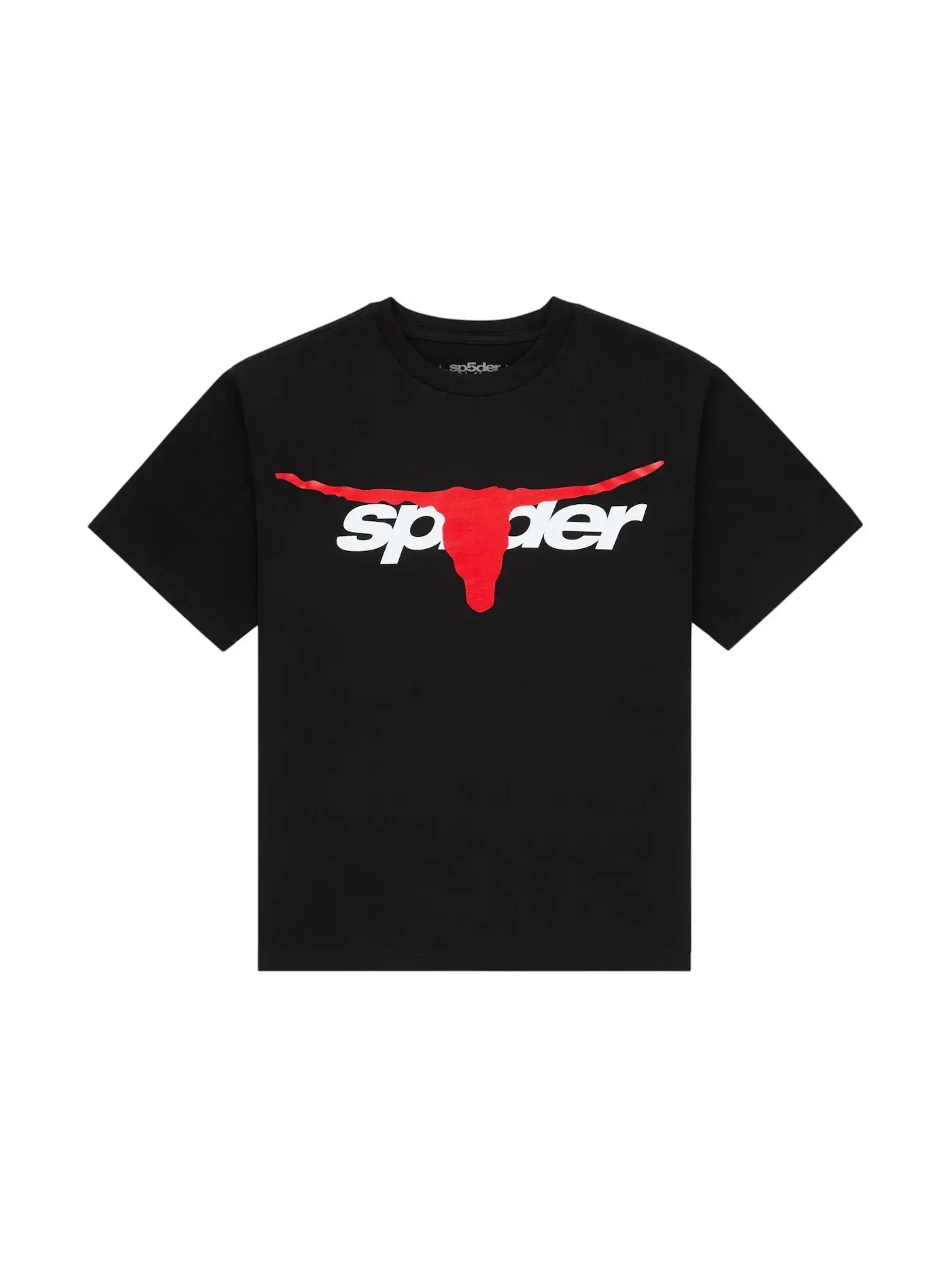 Унисекс футболка с принтом TX5 Flag Tee Sp5der — изображение 1 из 2, черный