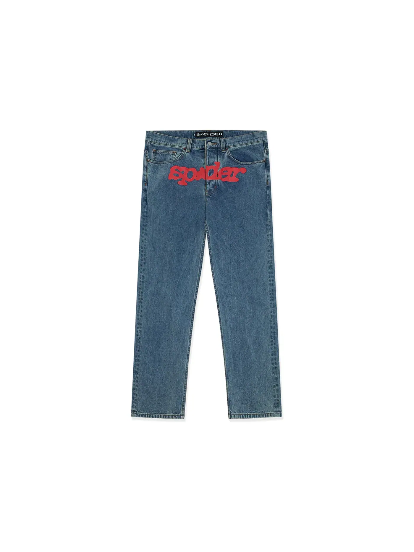 Мужские джинсы Sp5der Denim — изображение 1 из 2, светлый джинсовый синий