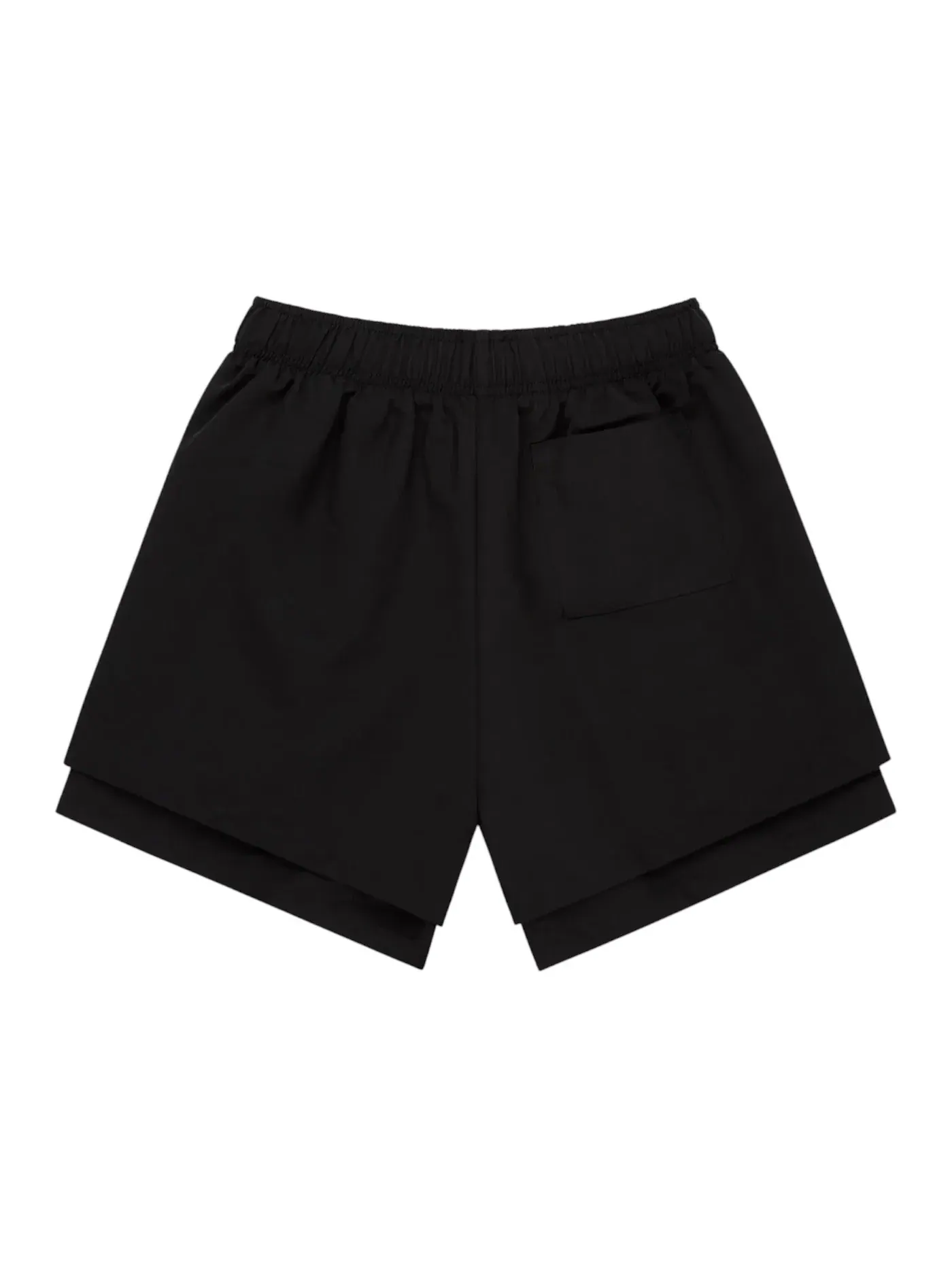 Мужские шорты VAA Double Layer Short Sp5der — изображение 2 из 2, черный