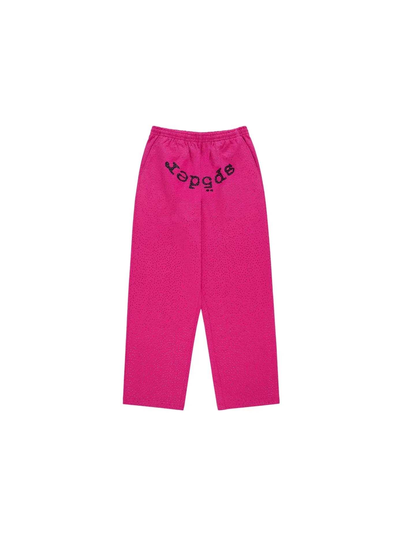 Мужские спортивные штаны с принтом Sweatpant Sp5der — изображение 1 из 2, розовый