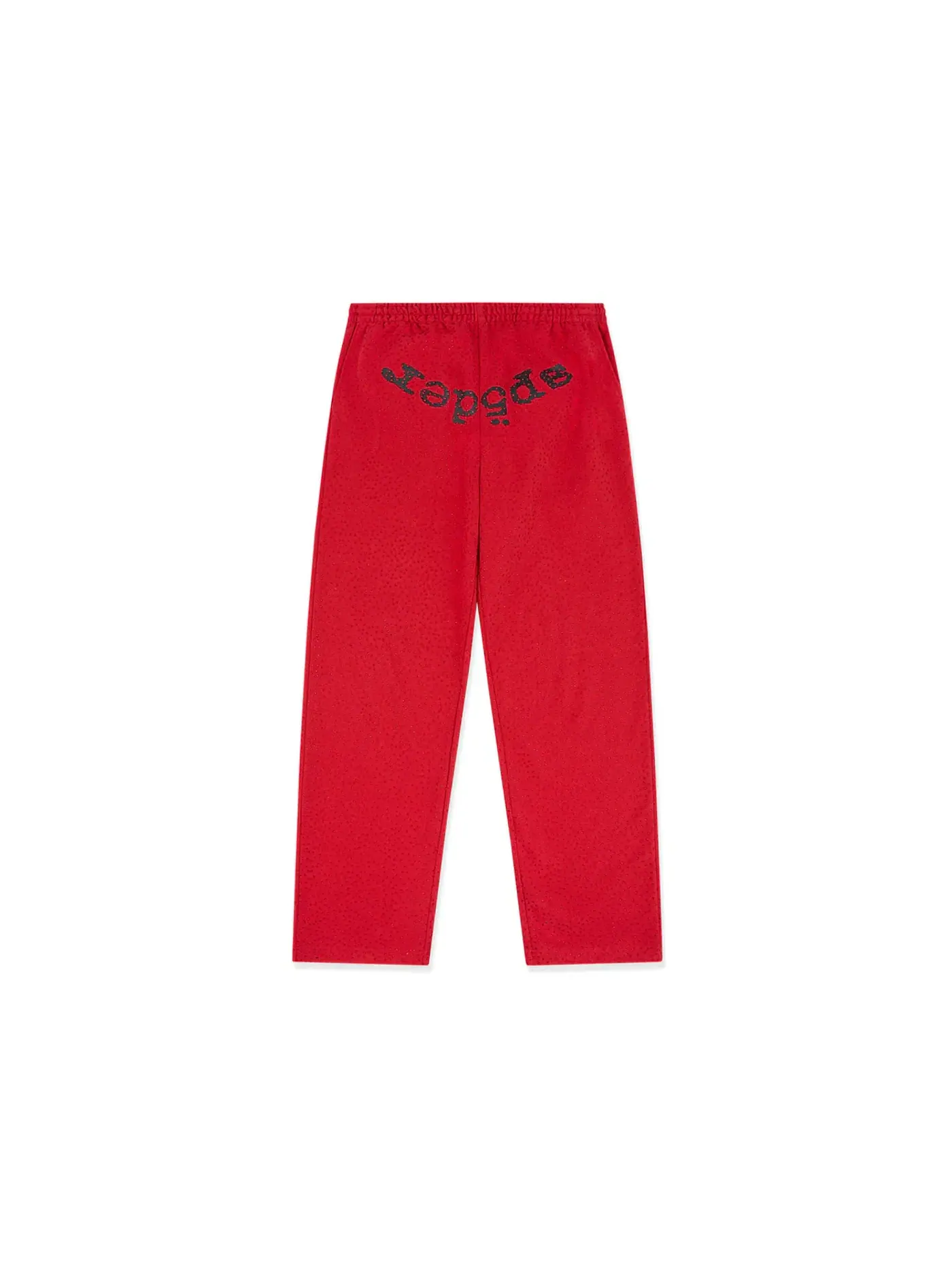 Мужские спортивные штаны с принтом Sp5der Sweatpant — изображение 1 из 2, красный