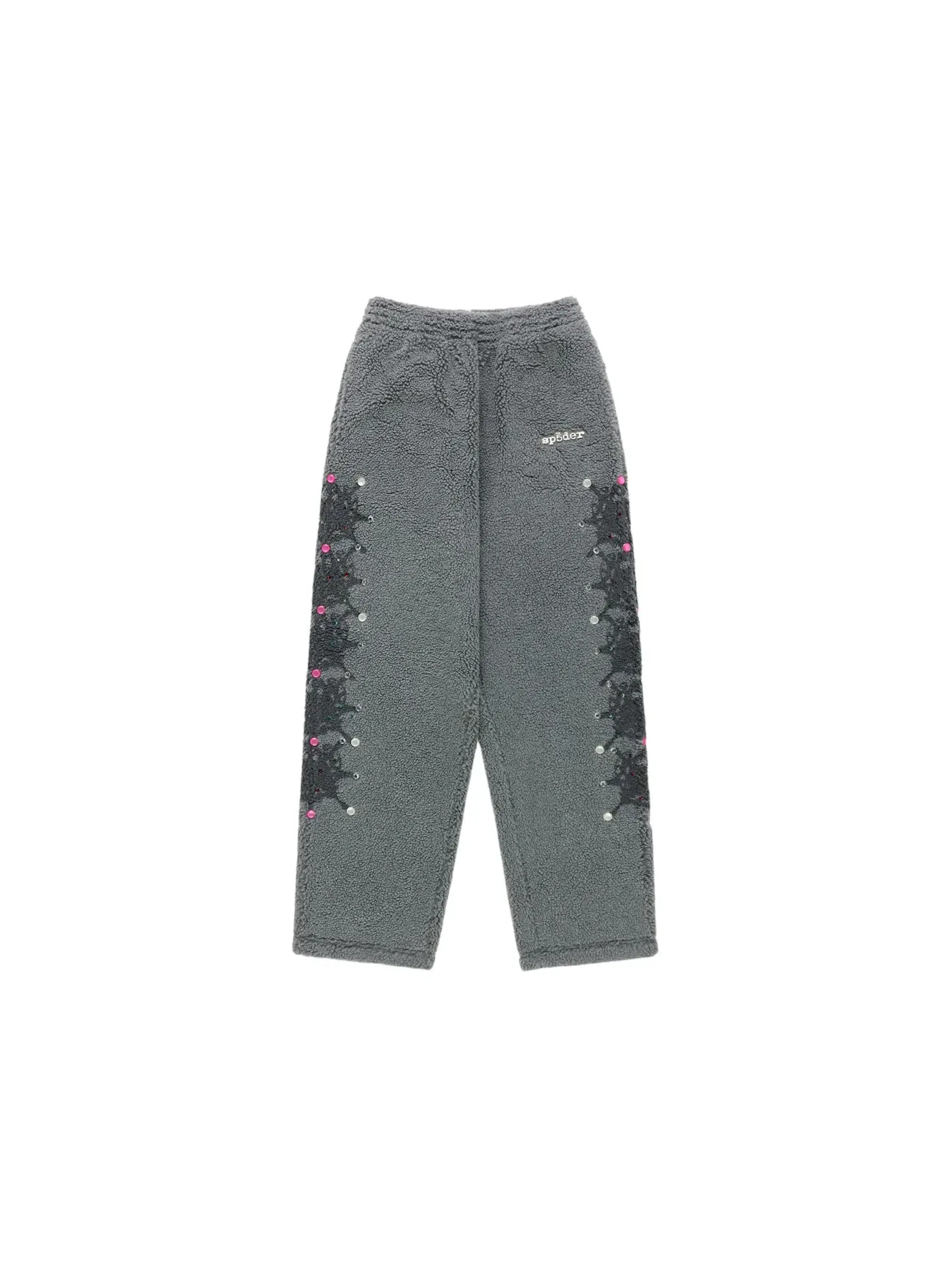 Детские штаны на флисе Sp5der Webstone Teddy Fleece Pant — изображение 1 из 1, серый